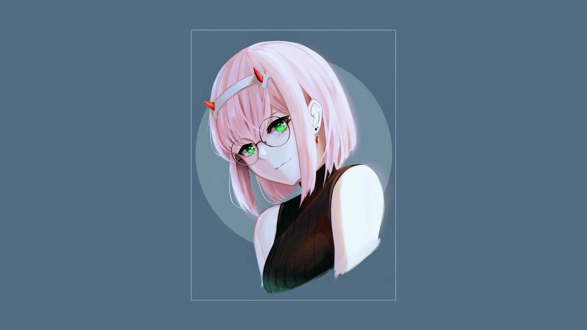 Anime, 1080P, Zero Two (Darling in the FranXX), Darling in the FranXX, HD Wallpaper
