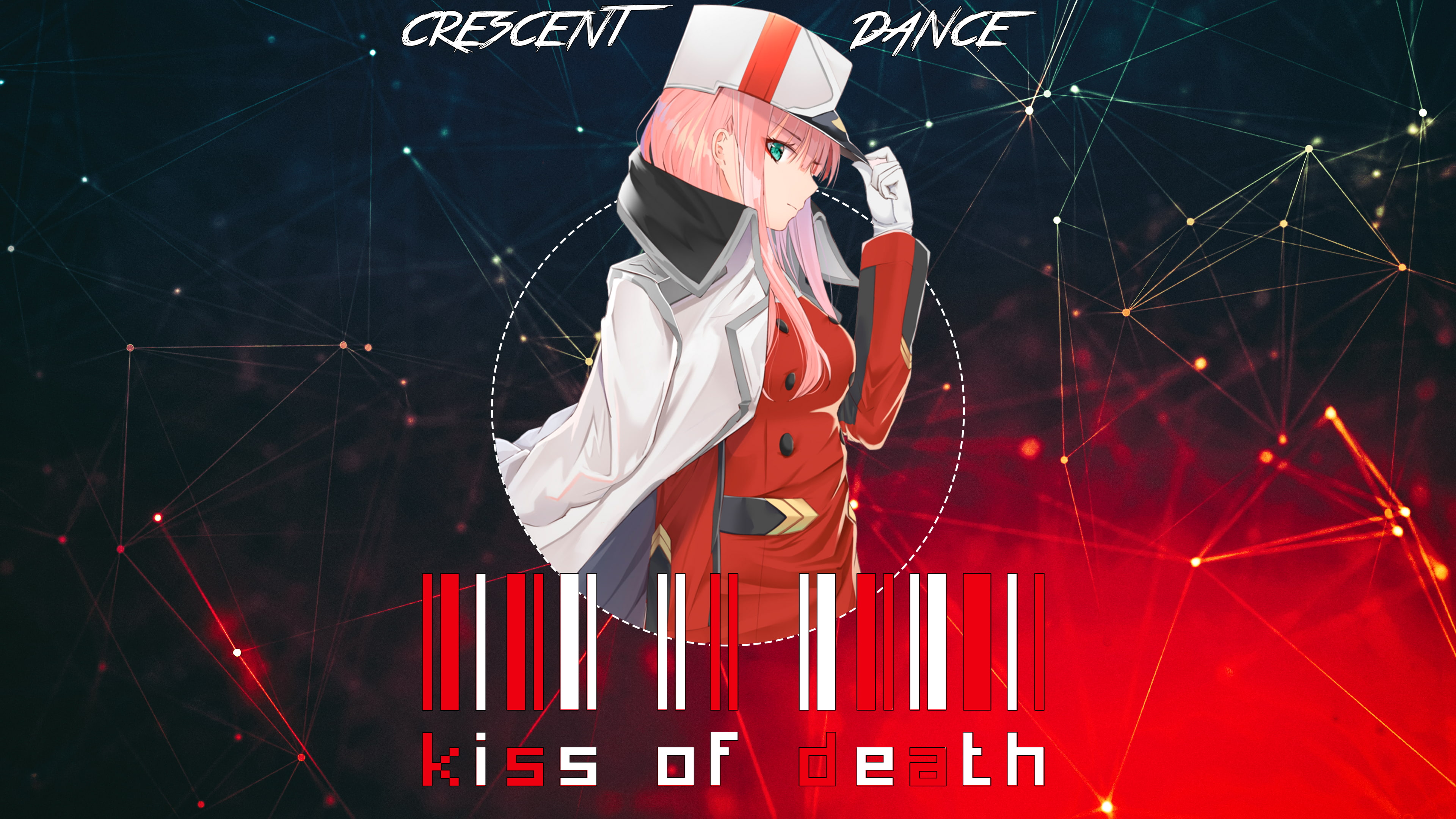 representation, arts culture and entertainment, Zero Two (Darling in the FranXX), decoration, santa claus, red, human representation, front view, christmas, HD Wallpaper