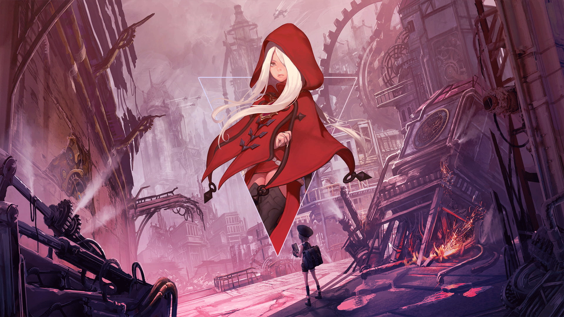 PC gaming, picture-in-picture, digital art, Dragon Nest, video game art, anime girls, piture in picture, argenta, Photoshop, 1080P, video games, anime, HD Wallpaper