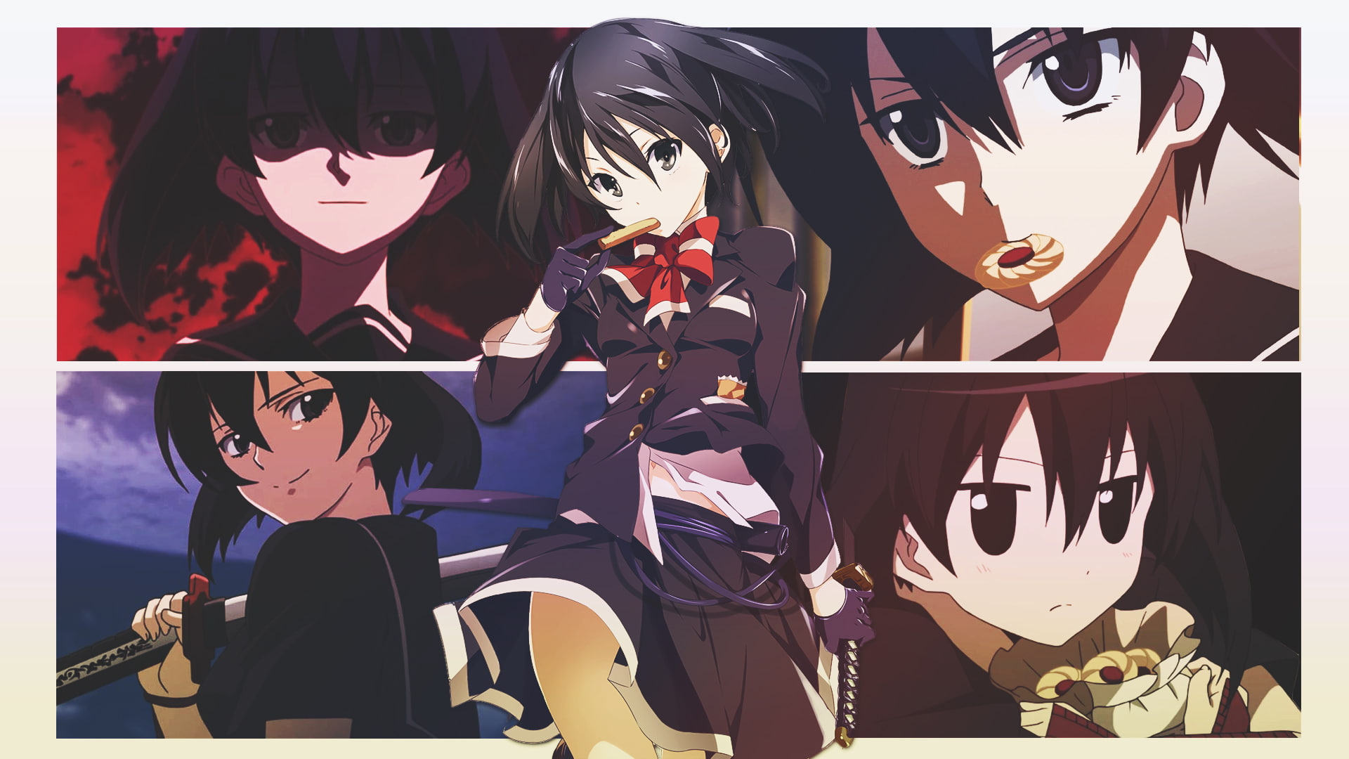 1080P, Akame ga Kill!, Kurome (Akame Ga Kill!), Anime, HD Wallpaper