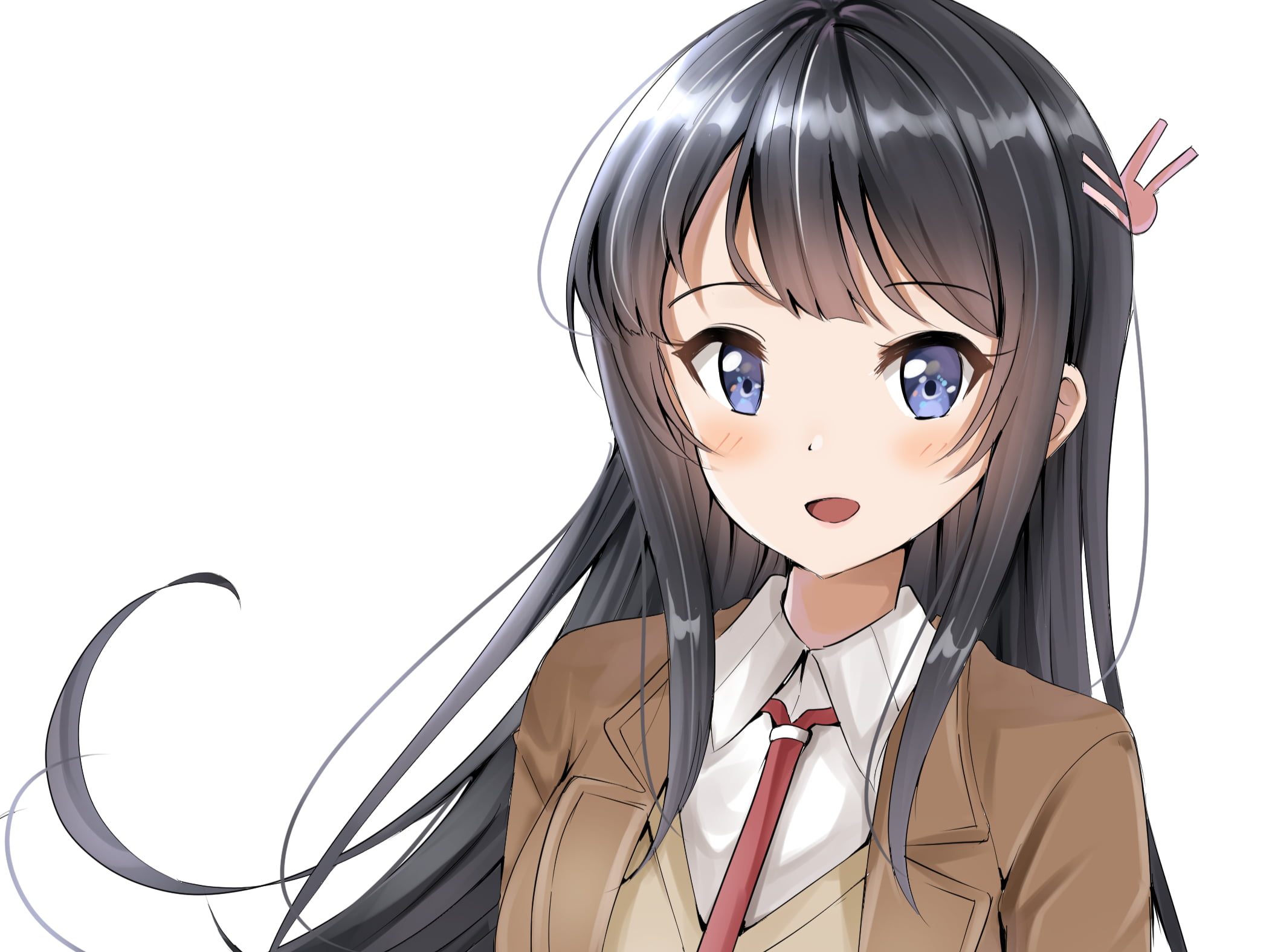 Anime, Seishun Buta Yarou wa Bunny Girl Senpai no Yume wo Minai, Mai Sakurajima, 1080P, HD Wallpaper