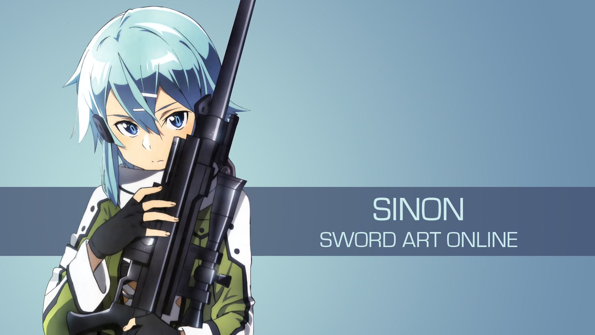 Sinon (Sword Art Online), 1080P, Sword Art Online II, Sword Art Online, HD Wallpaper