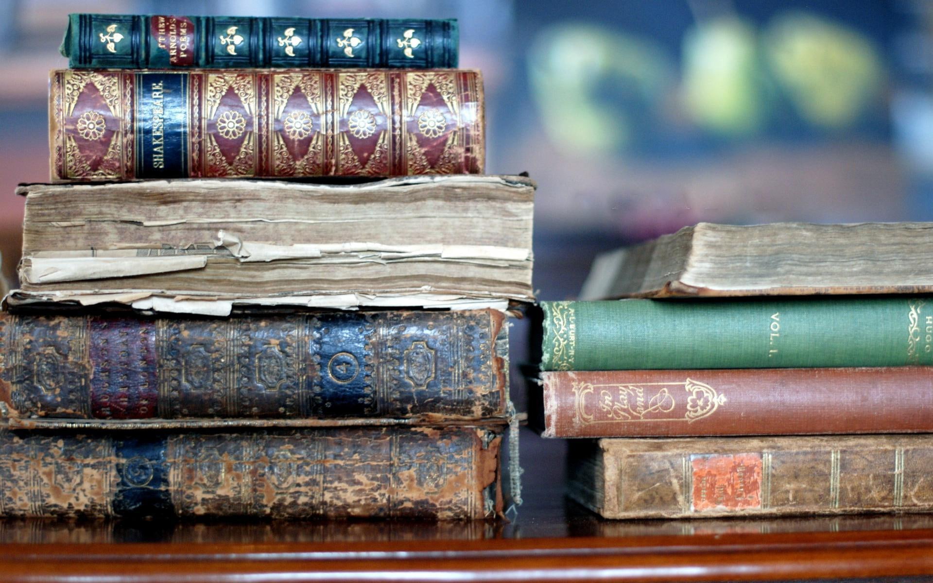 photography, book, 1080P, stack, books, lot, 1920x1200, vintage, HD Wallpaper