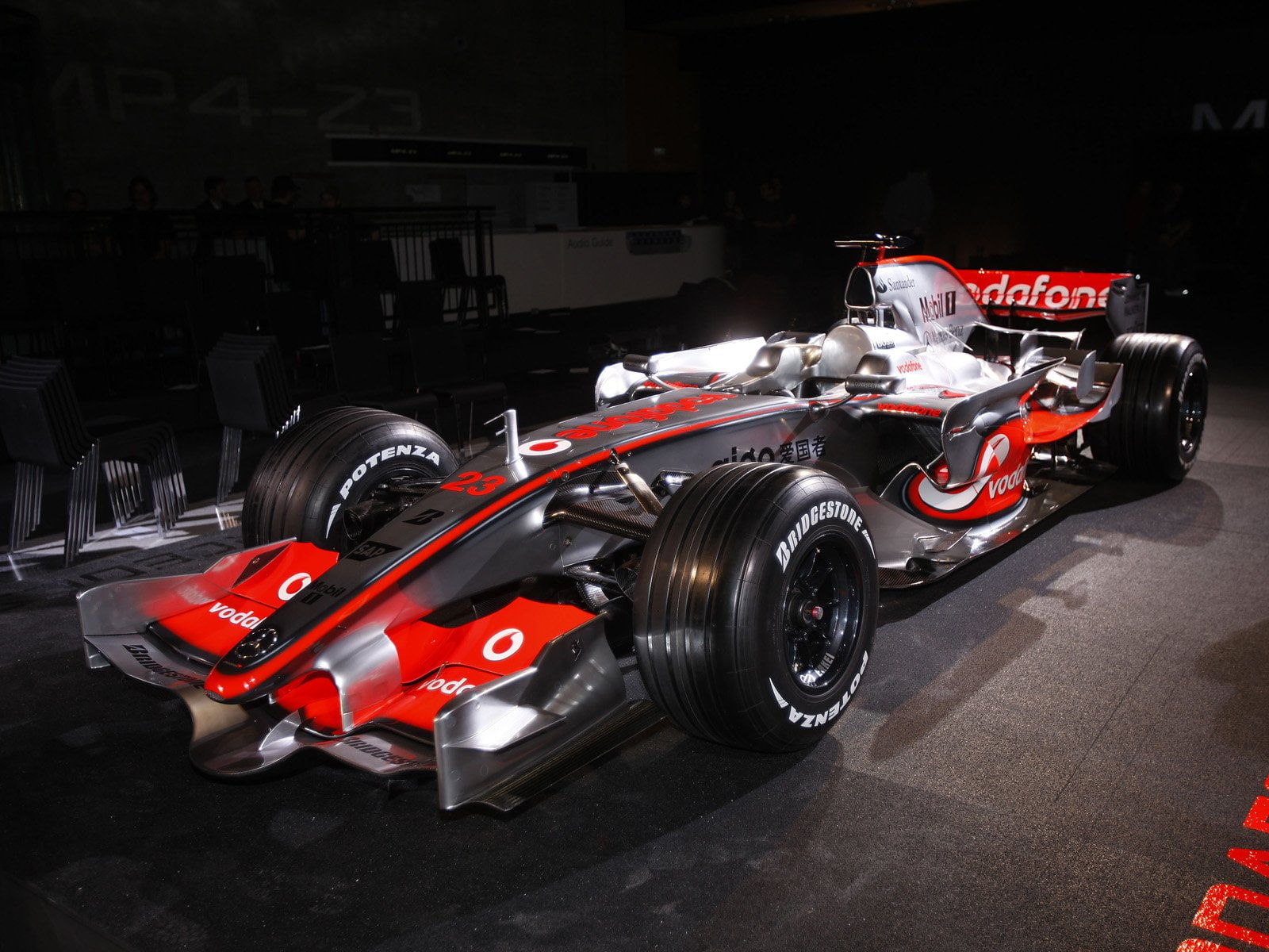 mclaren, formula, mp4 23, f 1, mercedes, benz, 720P, racing, race, 2008, HD Wallpaper