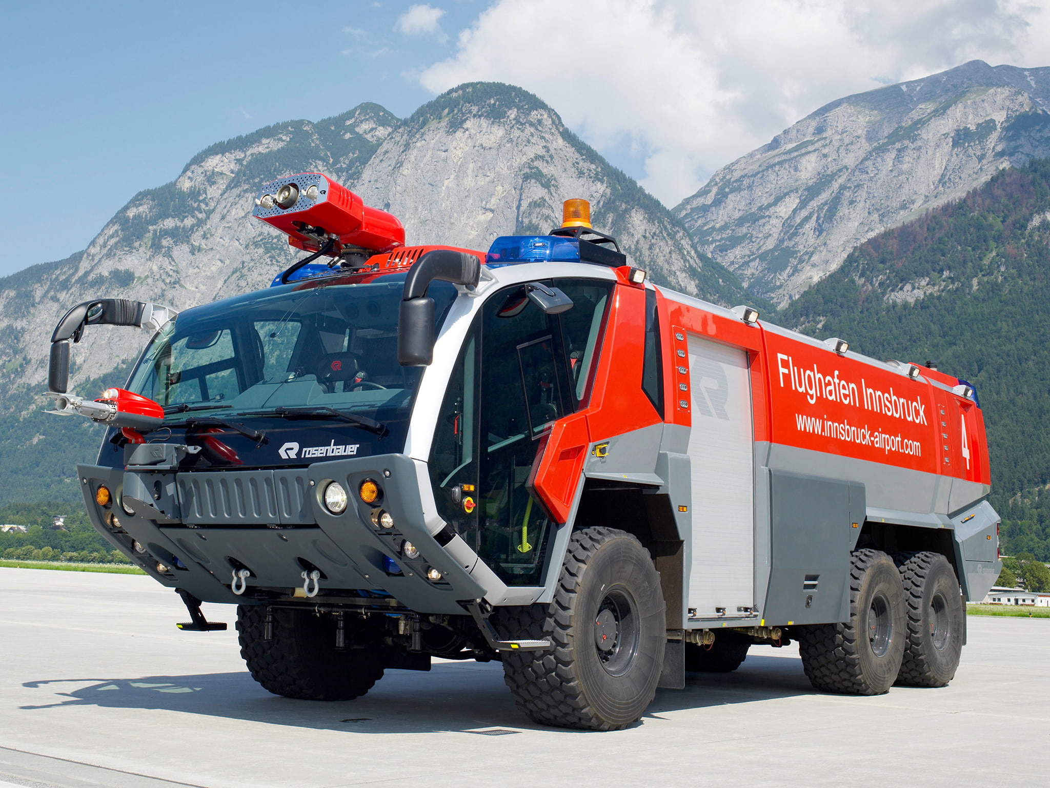 1080P, 6x6, firetruck, 2005, rosenbauer, panther, HD Wallpaper
