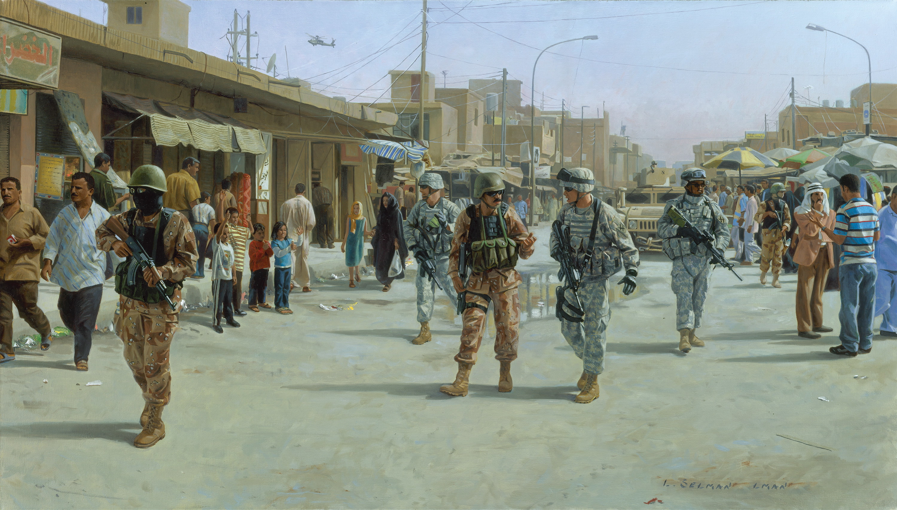 war, Mahmudiya, 2K, Iraq, September 27, the city, 2005, HD Wallpaper