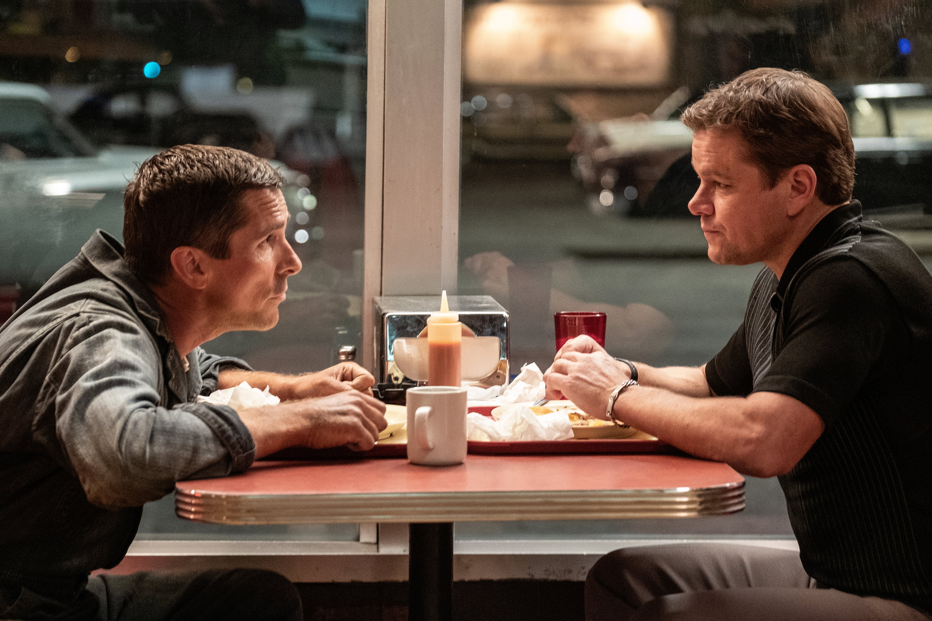 Matt Damon, 2K, Le Mans 66, Ford v Ferrari, Christian Bale, Movie, HD Wallpaper