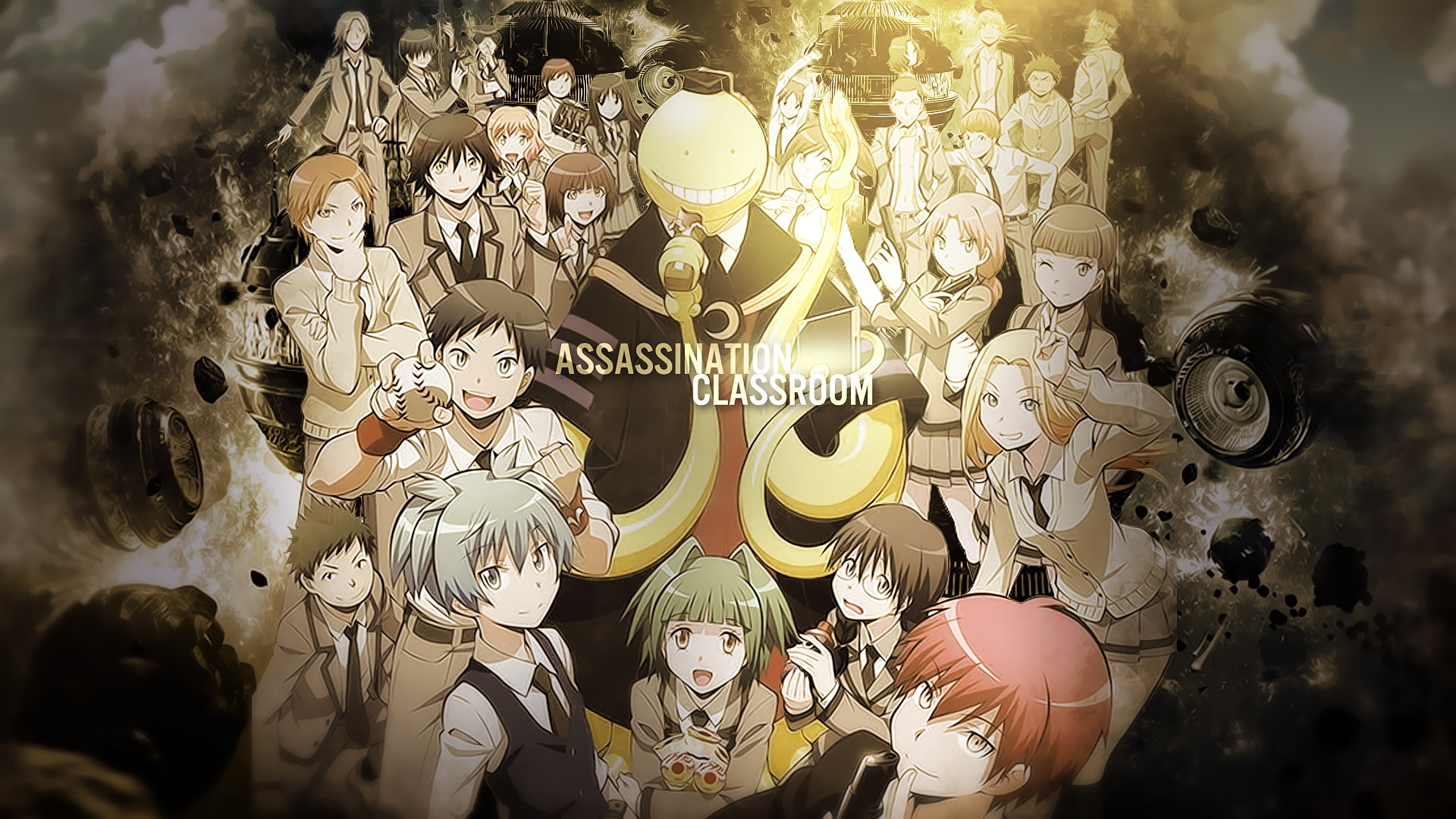 1080P, Assassination Classroom, Anime, HD Wallpaper