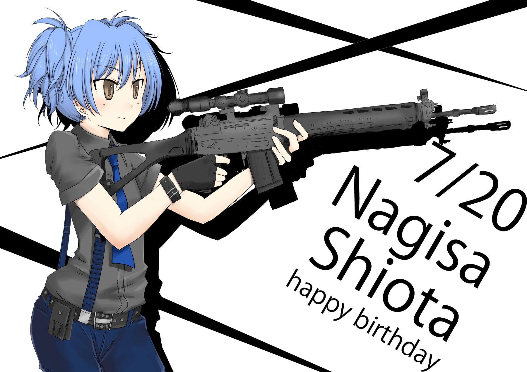 classroom, shiota, assassination, nagisa, 720P, HD Wallpaper