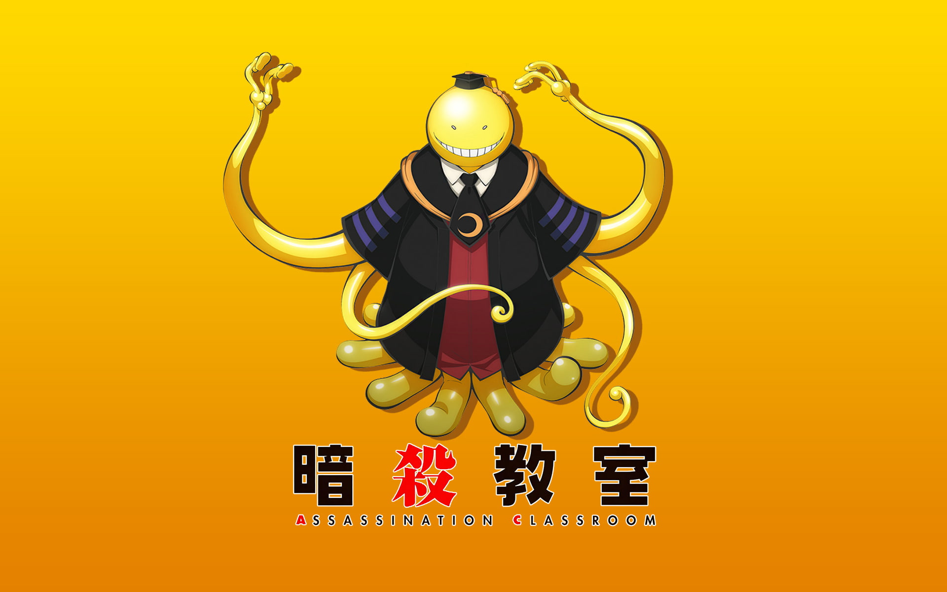 1080P, Koro-sensei, Assassination Classroom, Anime, HD Wallpaper