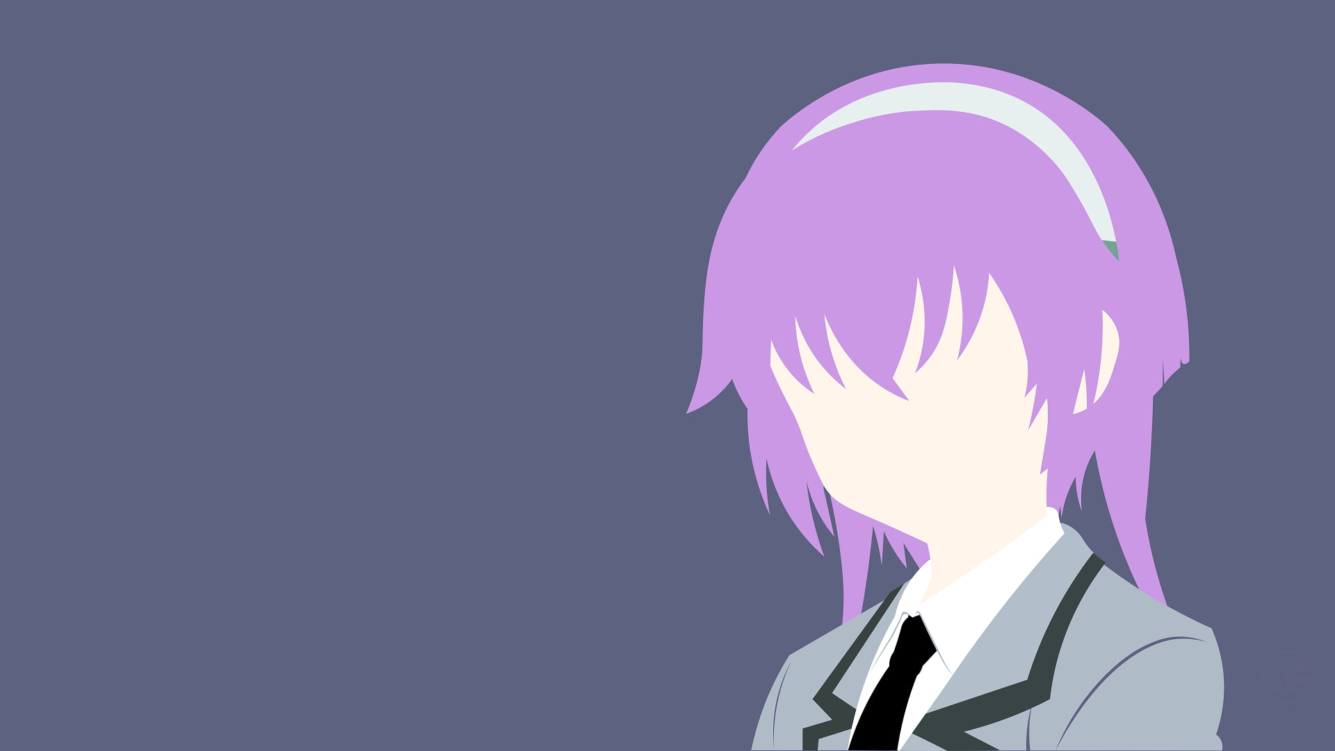 Anime, Vector, Ritsu (Ansatsu Kyoushitsu), Assassination Classroom, 1080P, Minimalist, HD Wallpaper