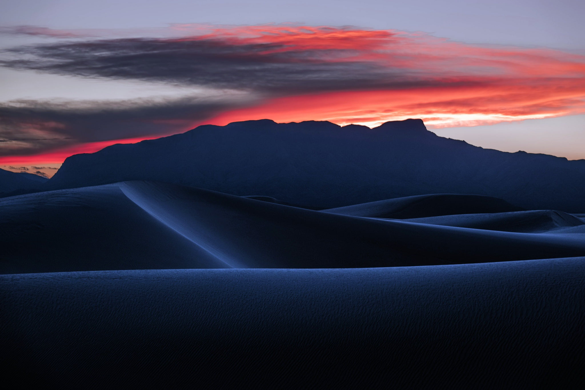 mountain range, photography, sands, blue, nature, land, tranquility, mountain, landscape, desert, 1080P, cloud - sky, water, sky, no people, beauty in nature, HD Wallpaper