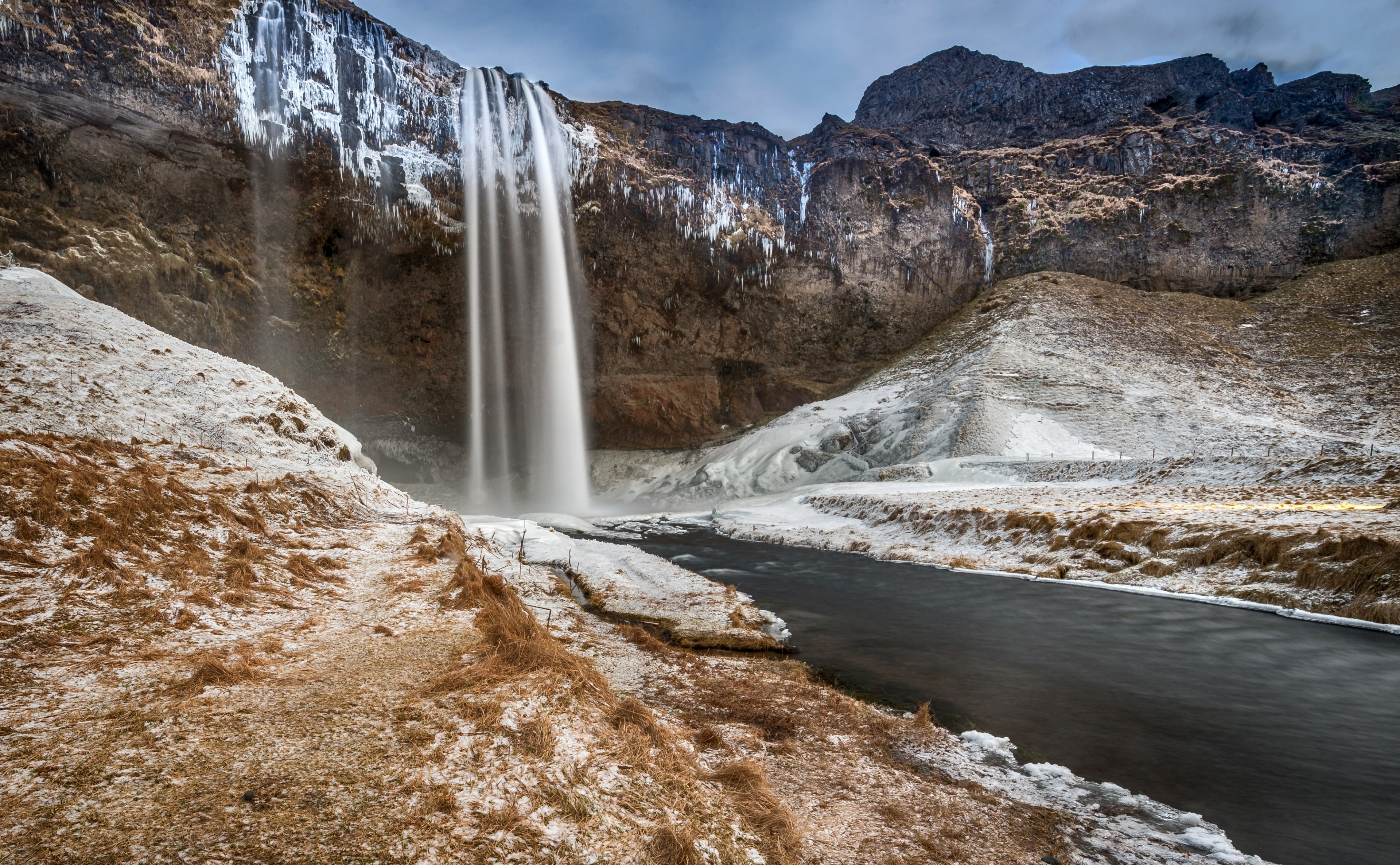 Southern, Trip, Snow, arnessysla, Landscape, Travel, Photography, Waterfall, 4K, selfoss, Adventure, Vacation, Scenery, Tour, Holiday, touristattraction, HD Wallpaper