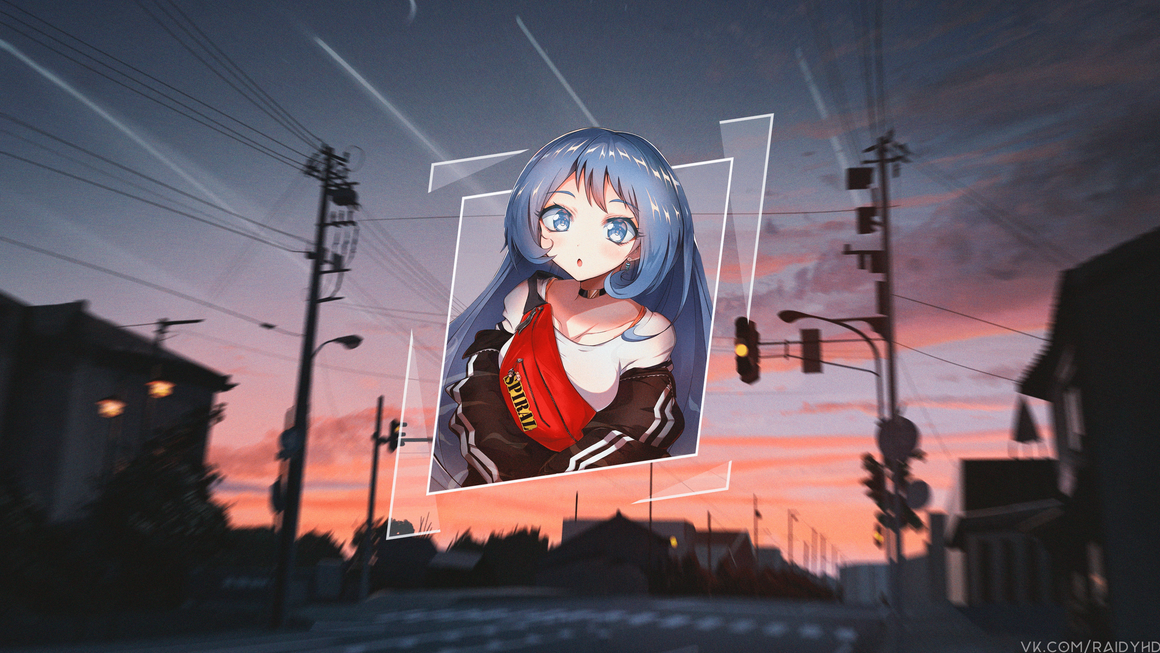 picture-in-picture, 4K, anime, My Hero Acadamia, anime girls, Boku no Hero Academia, HD Wallpaper
