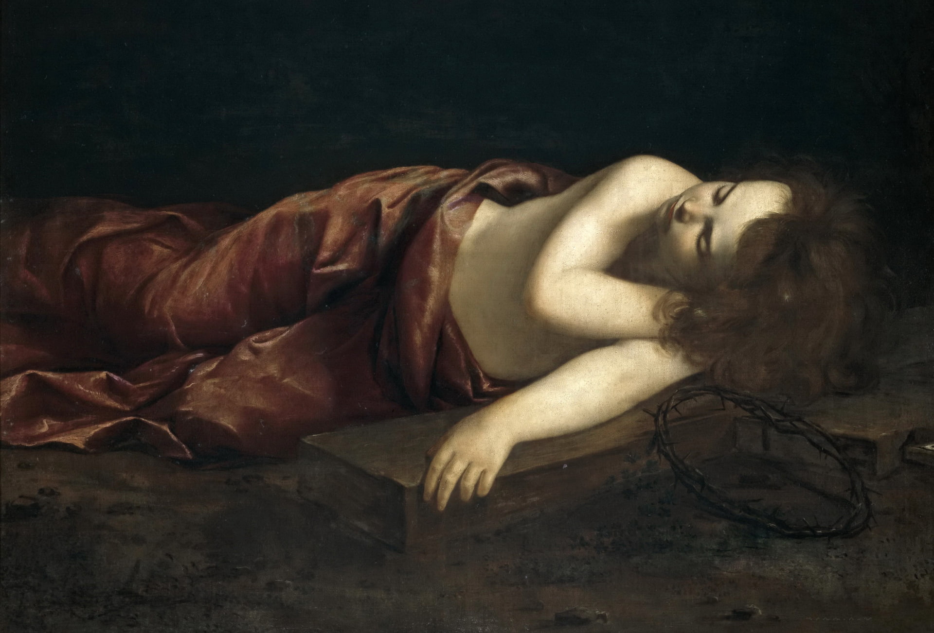 1080P, picture, mythology, Sleep Young Jesus, Orazio Gentileschi, history, religion, HD Wallpaper