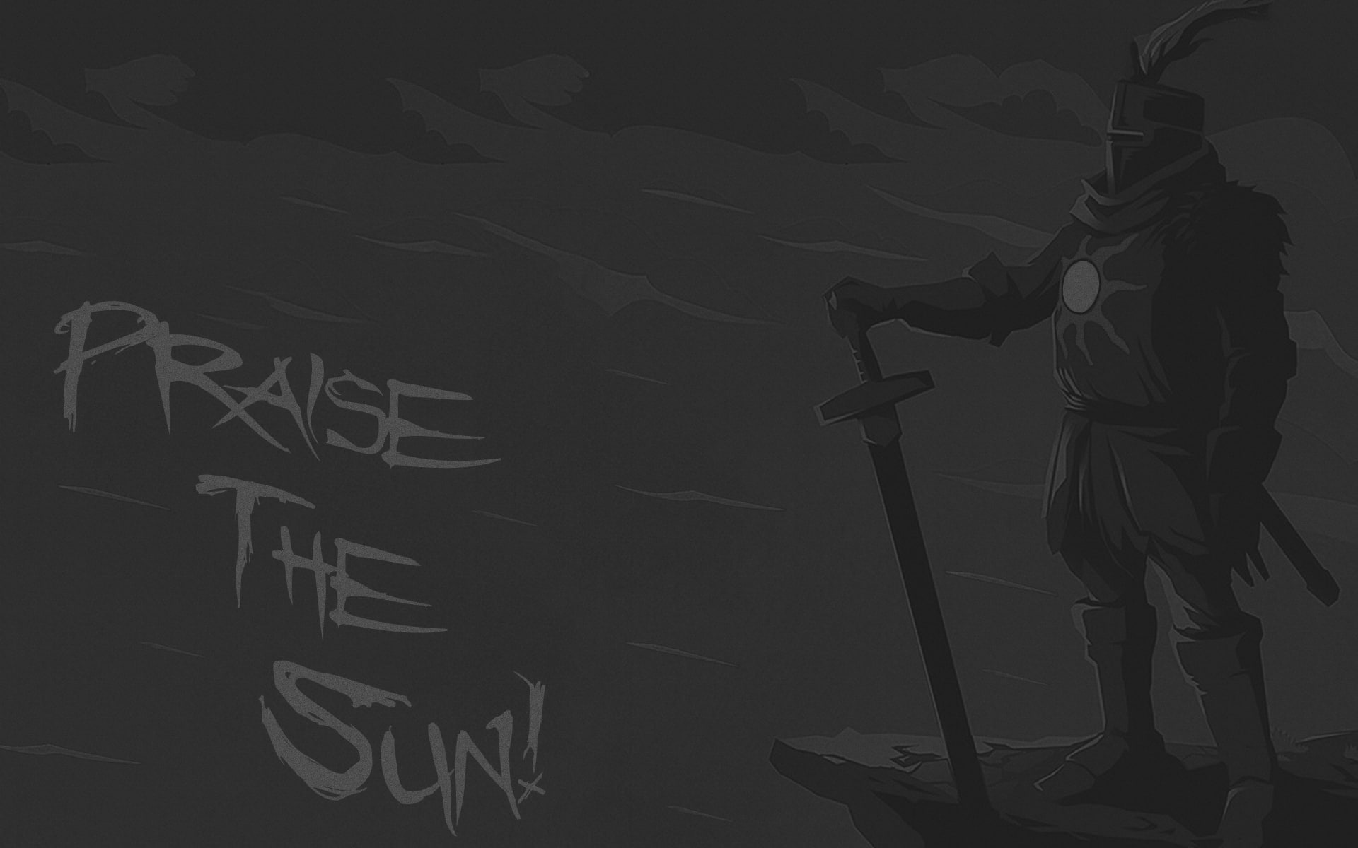 Dark Souls, 1080P, video games, Solaire, gray, HD Wallpaper