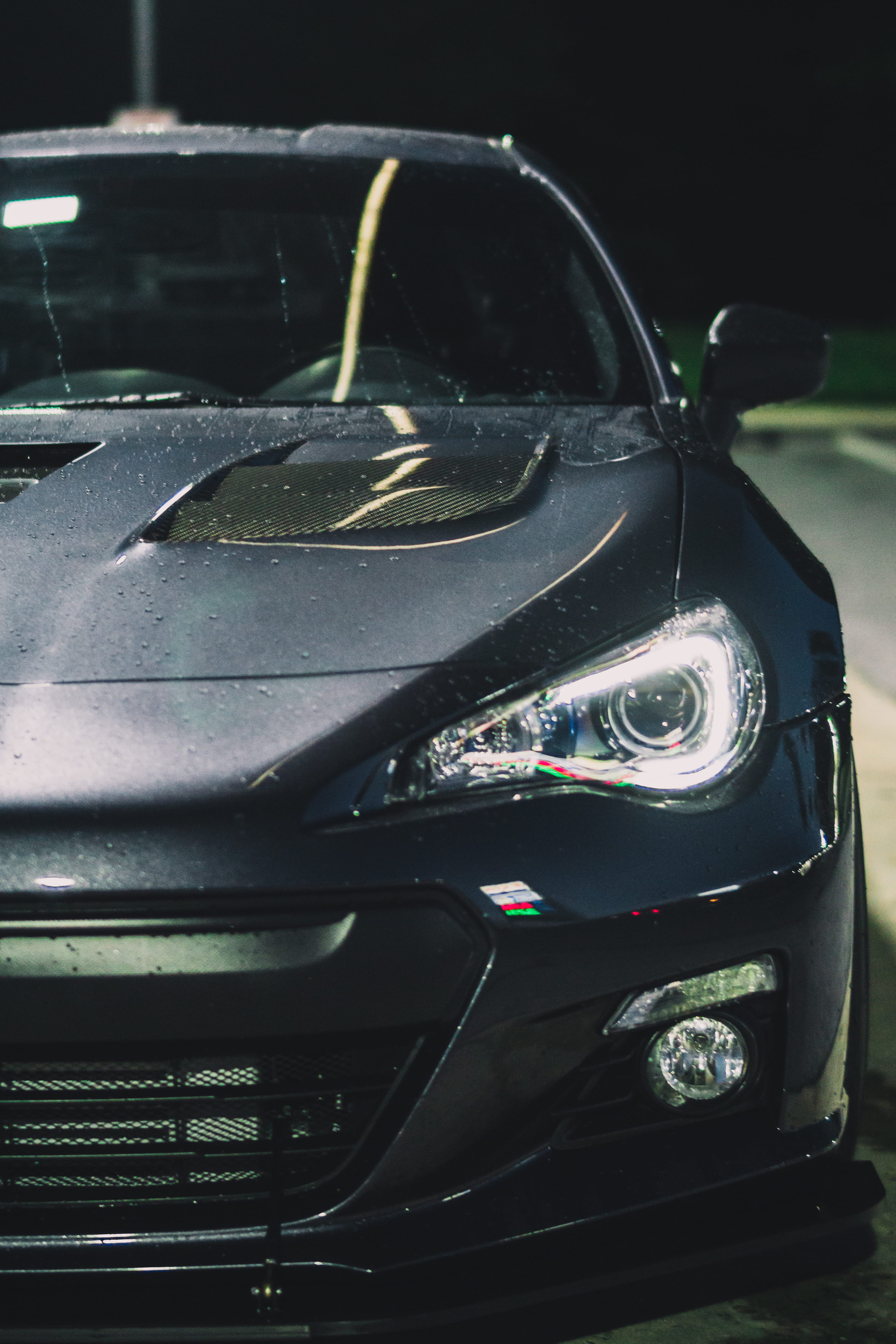 android, black color, focus on foreground, garage, car, subaru, vehicle hood, metal, aperture, iso, no people, picture, transportation, canon, chrome, still life, Phone HD Wallpaper