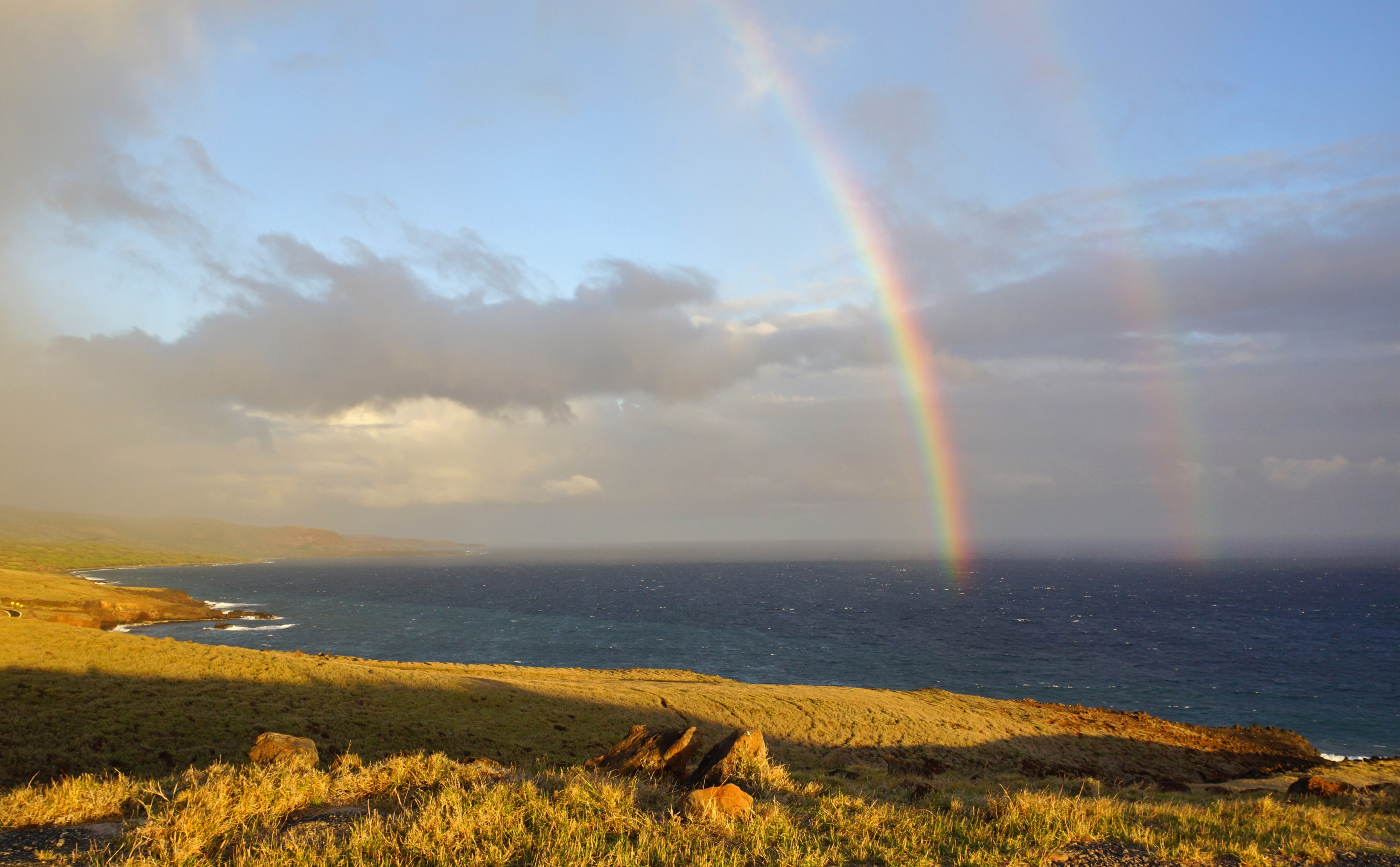 sea, februar, horizon over water, kahikinuiahupuaa, mauii, no people, resolution, plant, unitedstates, sky, Island, foto, Picture, water, outdoors, two, HD Wallpaper