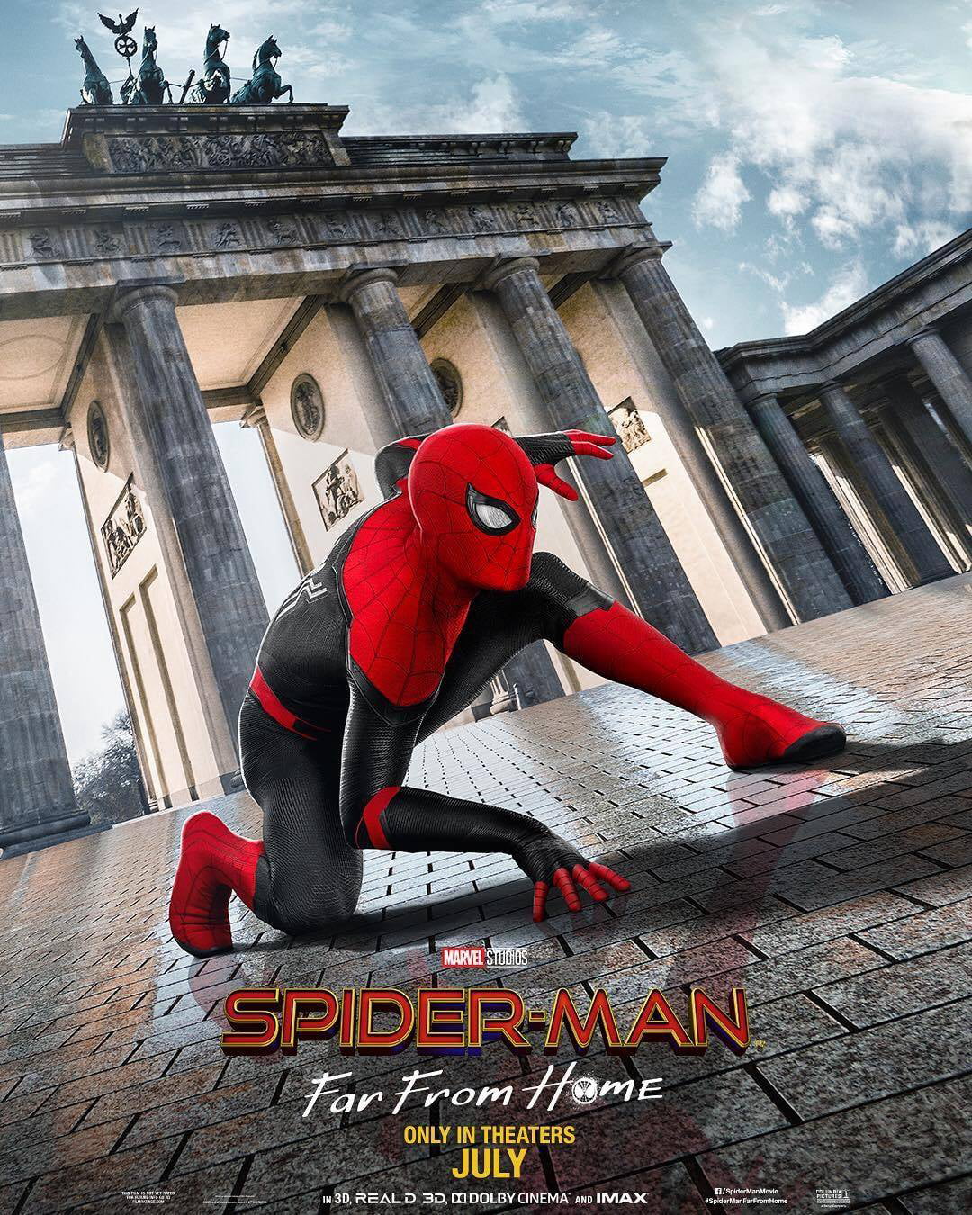 Tom Holland, movie poster, Marvel Cinematic Universe, Marvel Comics, Peter Parker, 720P, Spider-Man, Phone HD Wallpaper