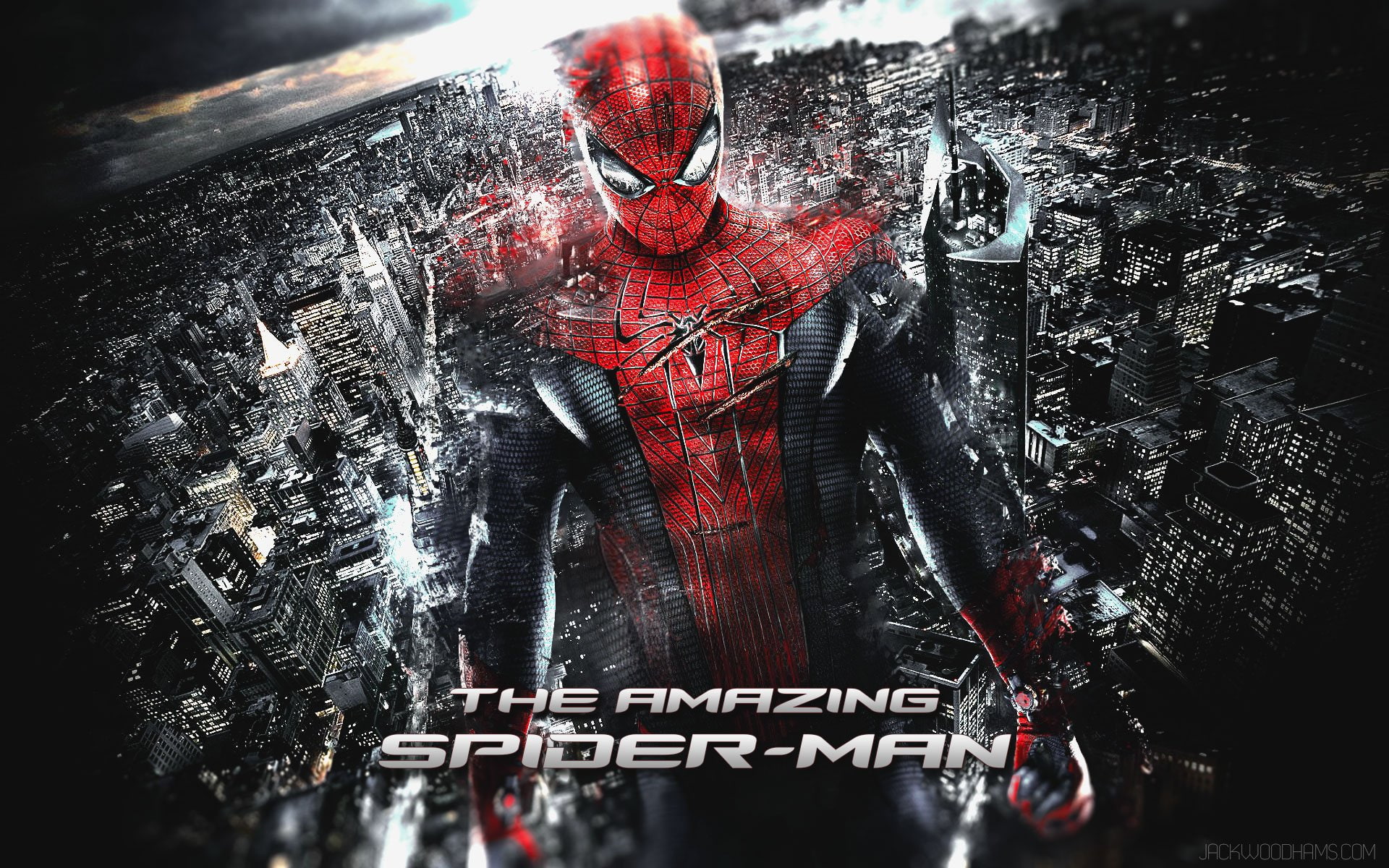 1080P, close-up, metal, red, spider, splashing, aggression, mode of transportation, communication, movie, water, fantasy, day, adventure, security, transportation, HD Wallpaper