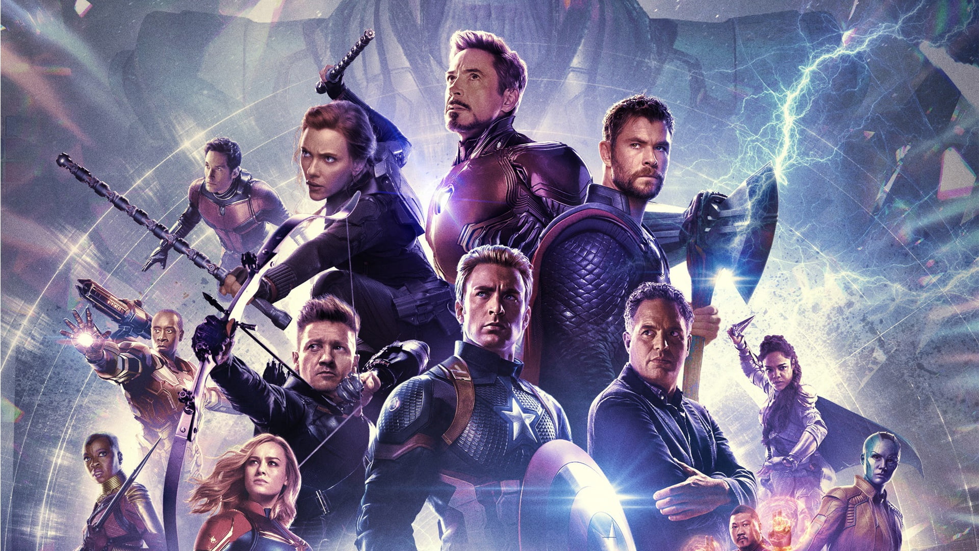Avengers Finale, 1080P, Danaus Gurira, Robert Downey Jr., Captain America, Chris Hemsworth, Ant - man, Nebula, Don Cheadle, Valkyrie, Brie Larson, Captain Marvel, HD Wallpaper