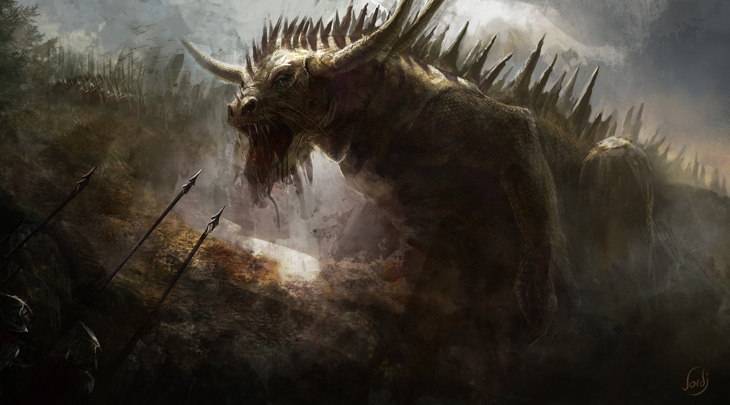 Creature, 720P, Battle, Giant, Fantasy, Army, HD Wallpaper
