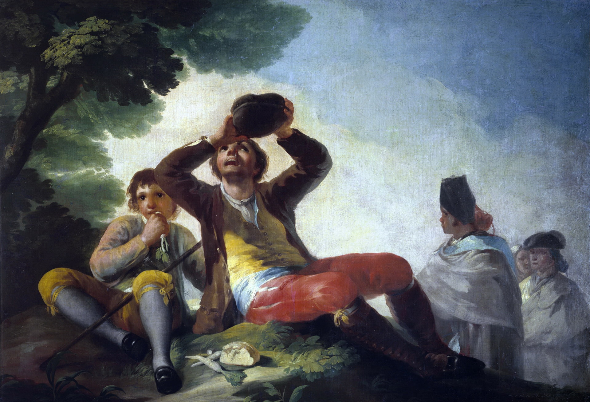 thirst, Drinking, Francisco Goya, picture, genre, 1080P, HD Wallpaper