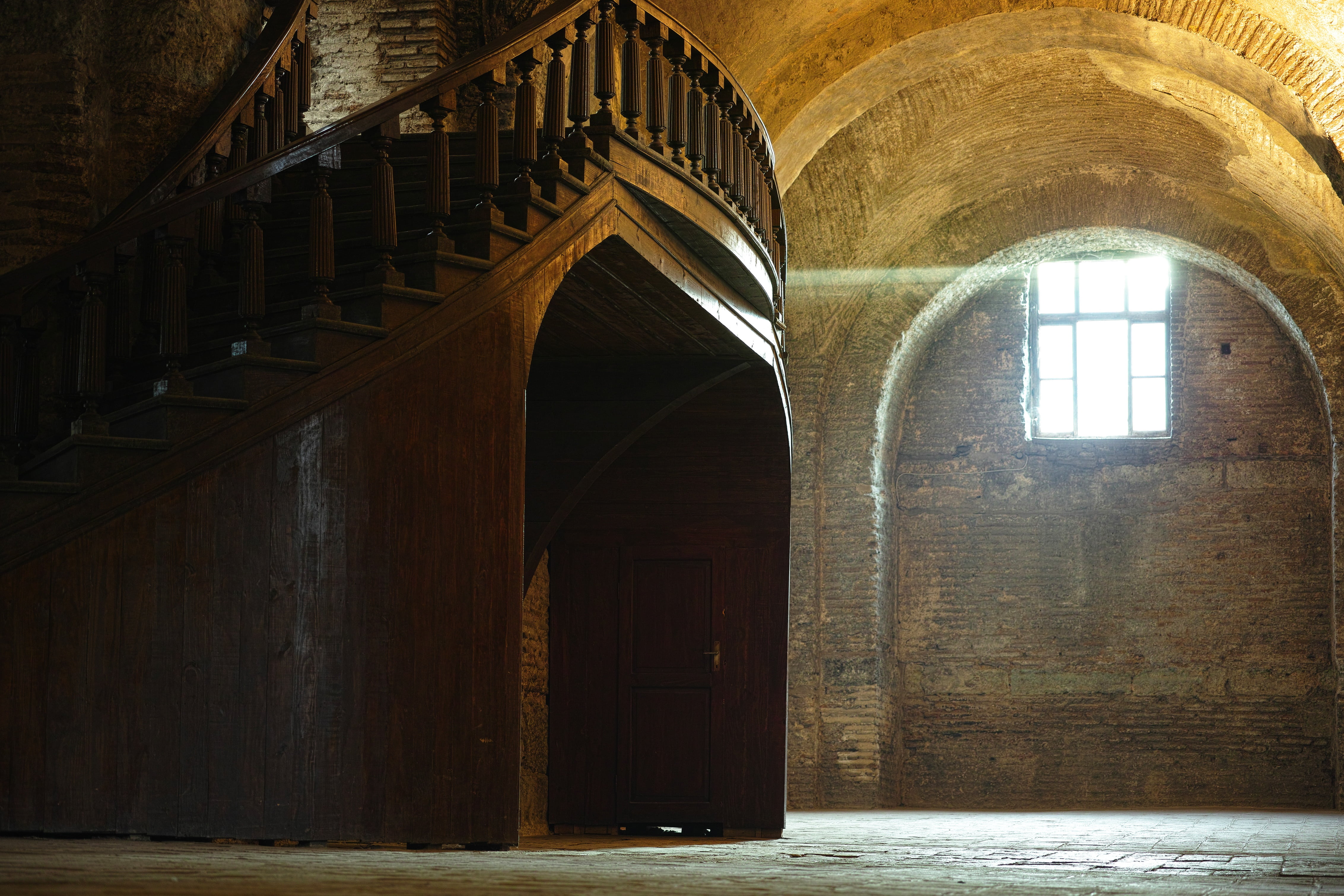 aesthetics, built structure, city, brown, nature, window, ancient, beautiful, wood, church, prayer, wooden, christianity, building, wall, ceiling, light, HD Wallpaper