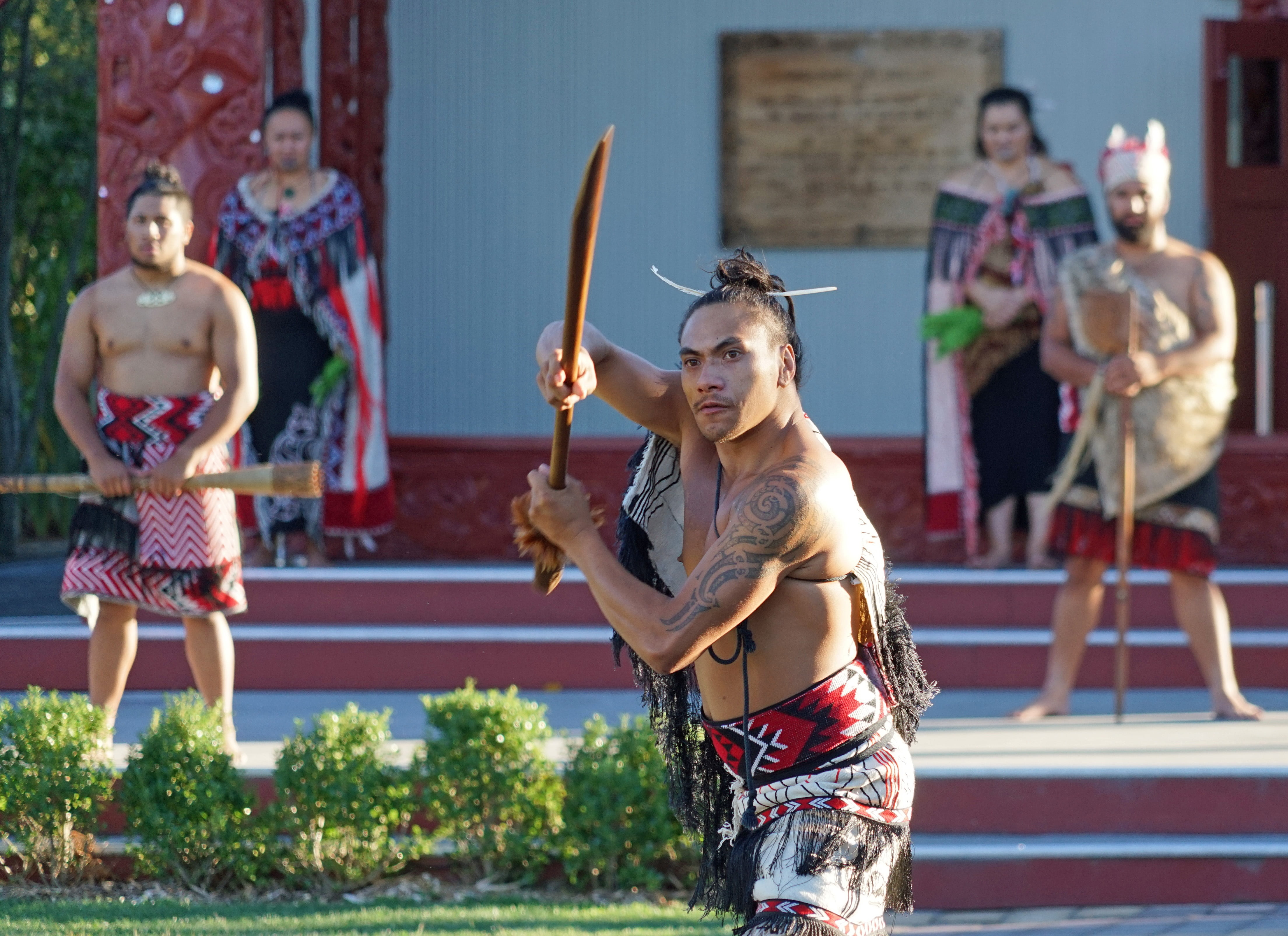 looking at camera, women, group of people, front view, real people, native american, maori, three quarter length, waitangi, young women, standing, rotorua, HD Wallpaper