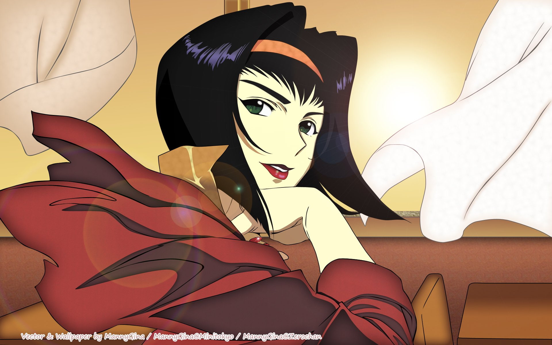 1080P, Anime, Cowboy Bebop, Faye Valentine, HD Wallpaper