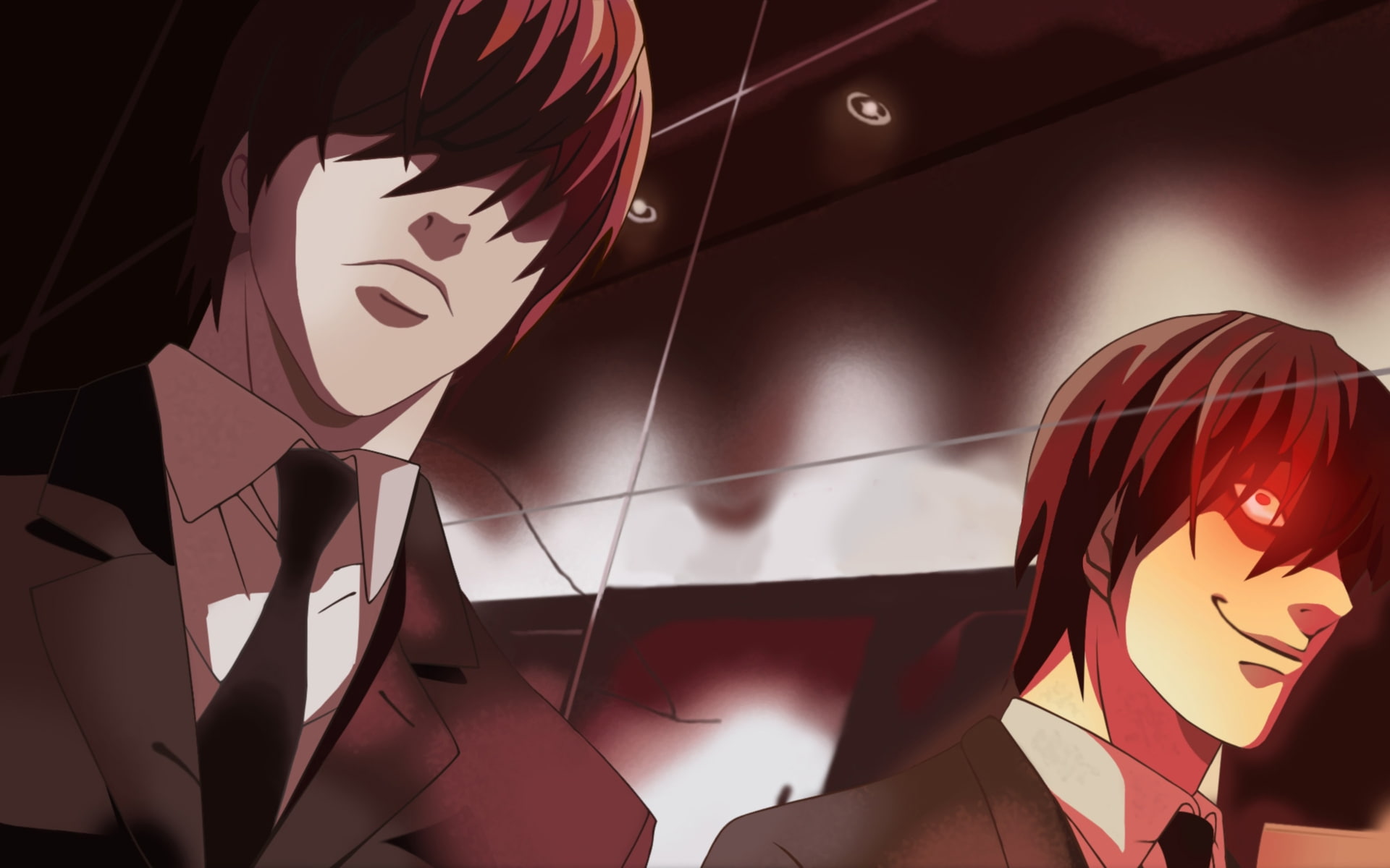 art, x, yagami, 1080P, death, Yagami Light, hd, note, anime, light, death note, HD Wallpaper