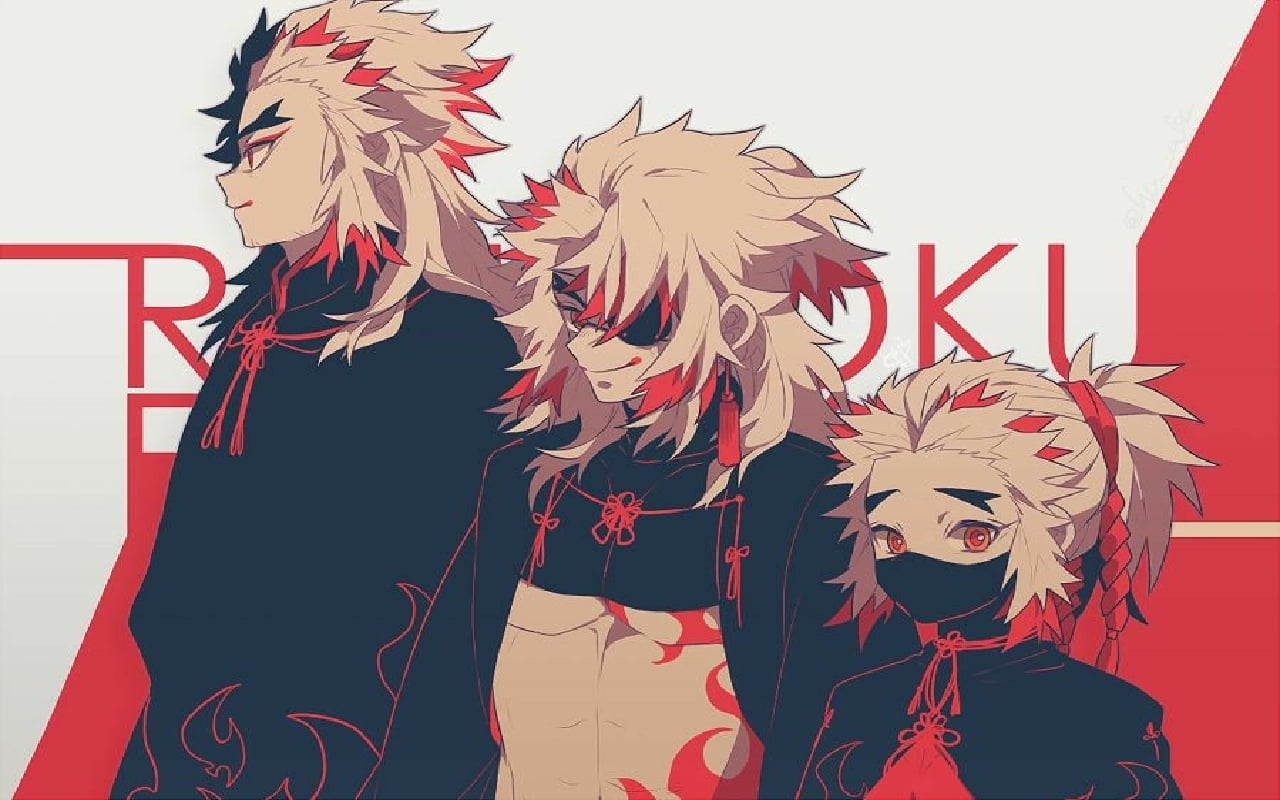Demon Slayer, 720P, rengoku kyoujurou, HD Wallpaper