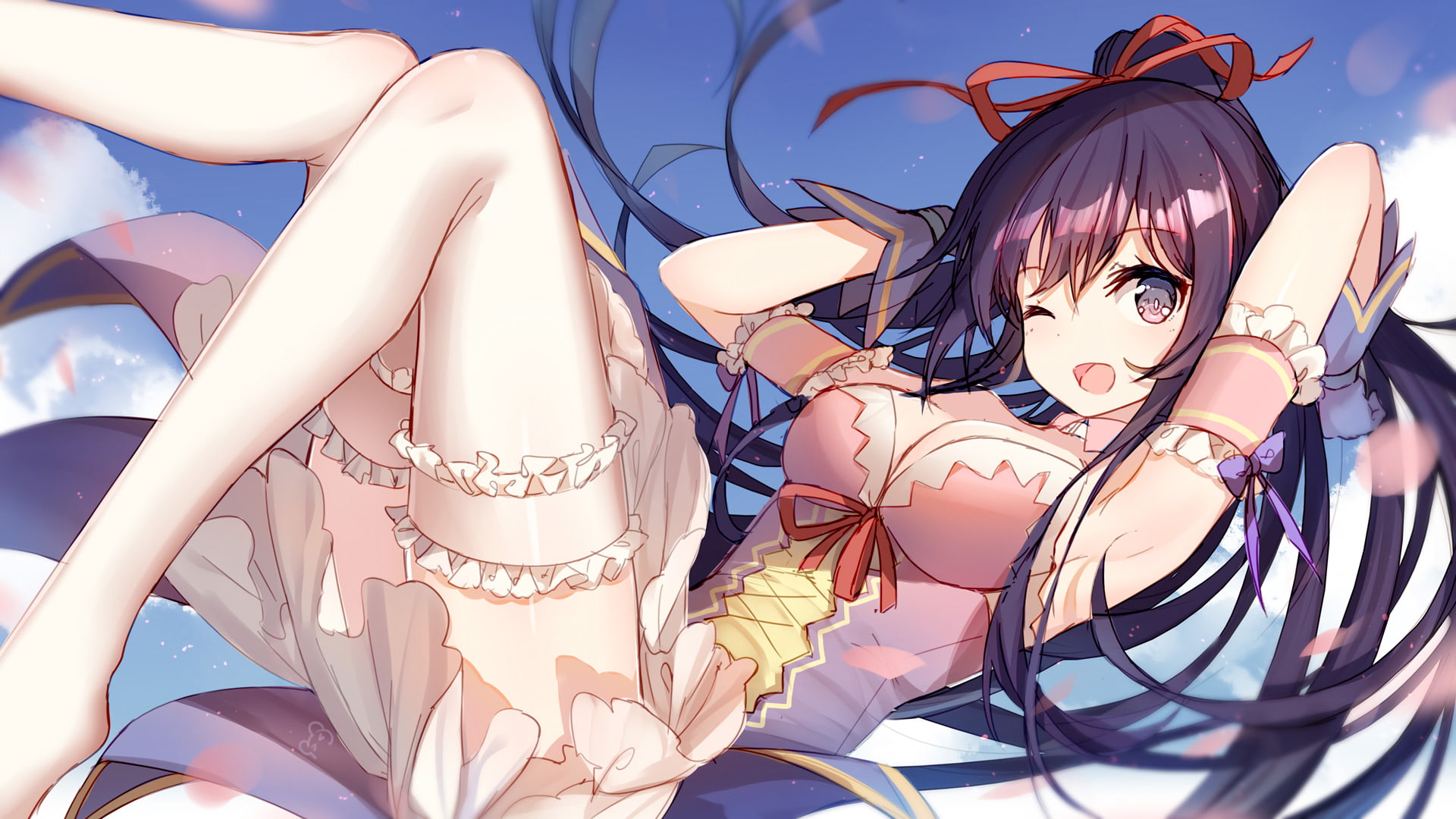 Tohka Yatogami, Date A Live, 1080P, Anime, HD Wallpaper