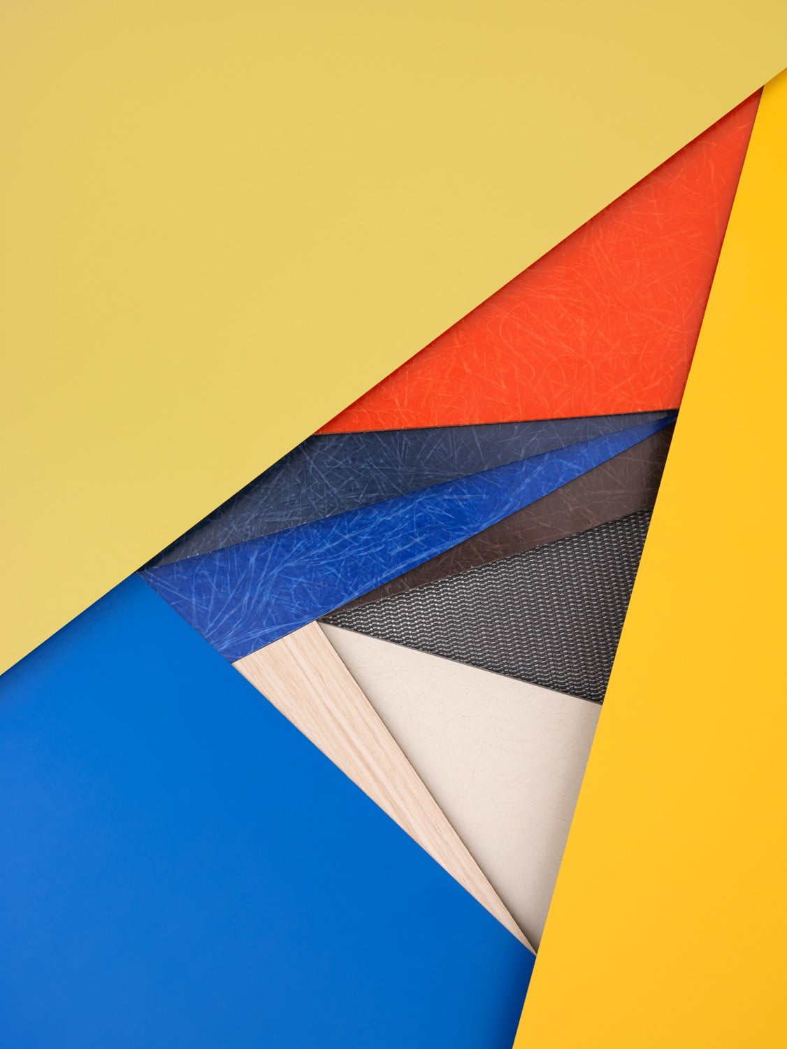 no people, illustration, triangle Shape, 720P, multi Colored, full frame, decoration, business, Android (operating system), creativity, nature, yellow, Phone HD Wallpaper