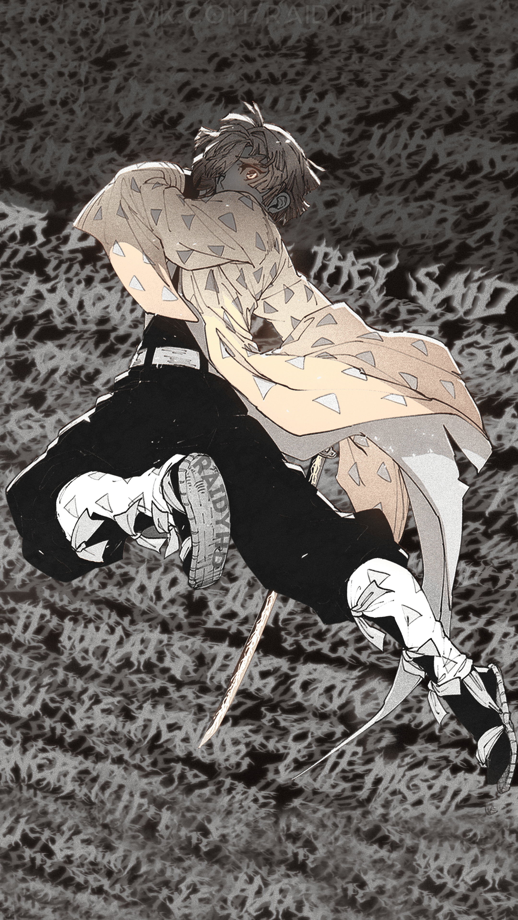 anime boys, anime, Kimetsu no Yaiba, 4K, Zenitsu Agatsuma, Phone HD Wallpaper