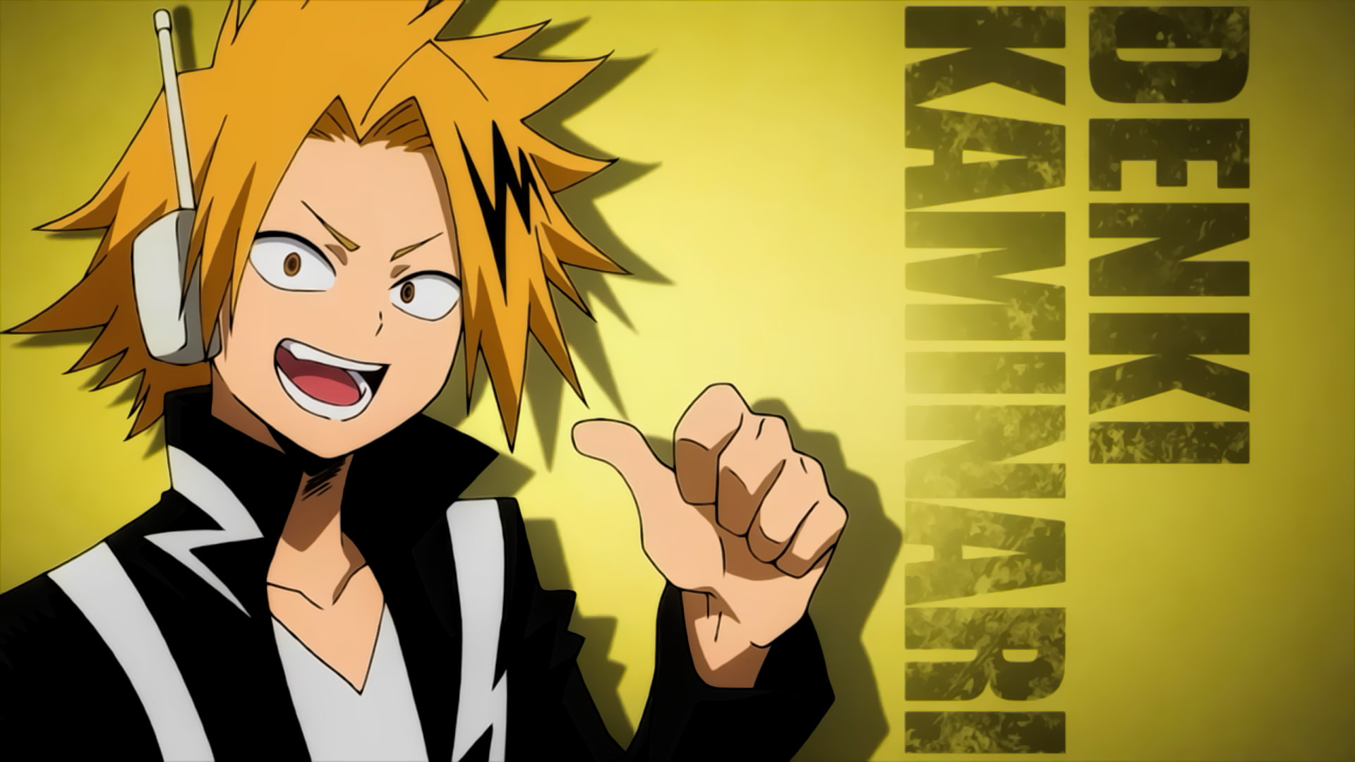 Boku no Hero Academia, Anime, 1080P, Denki Kaminari, My Hero Academia, HD Wallpaper