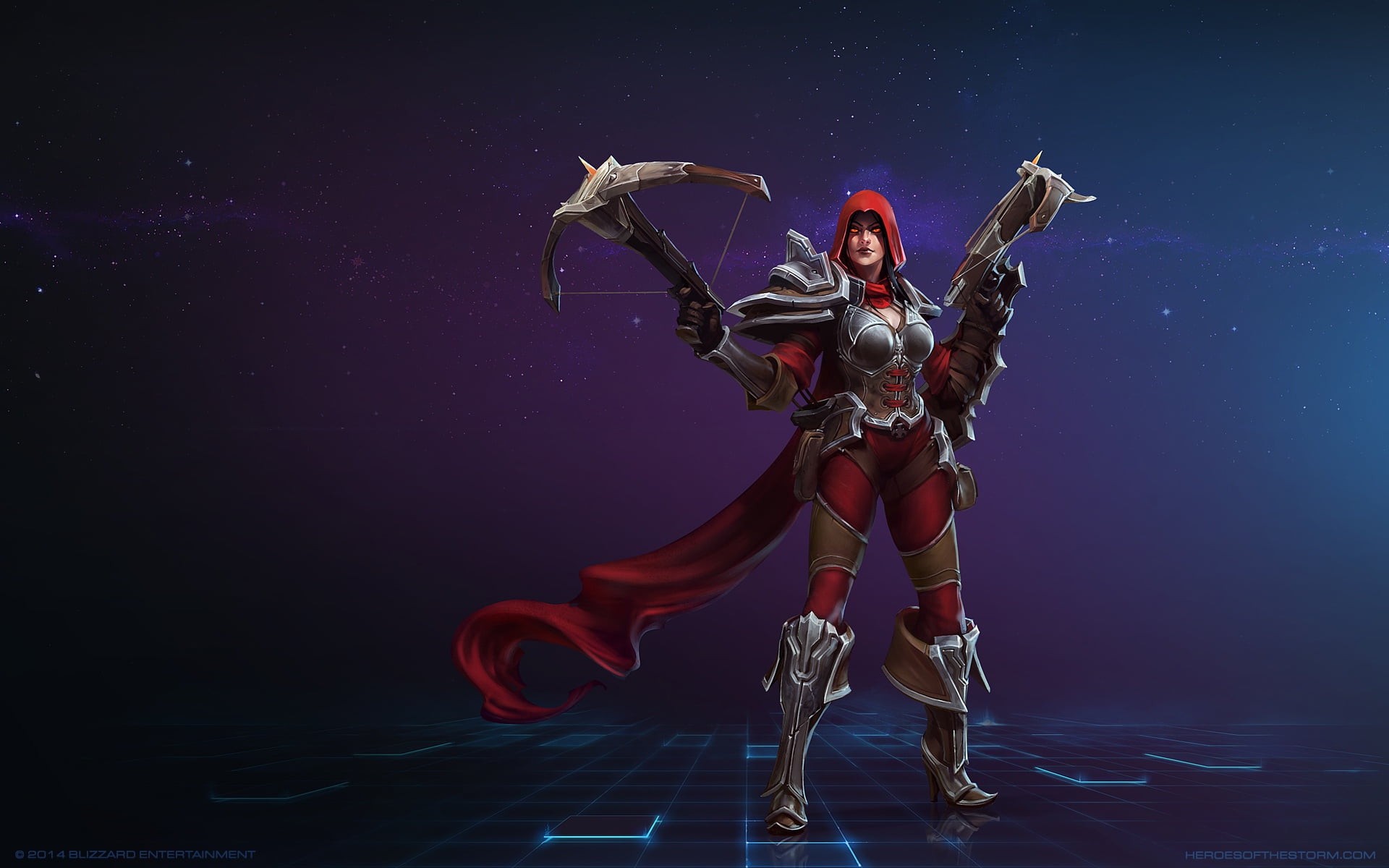 one person, stage, holding, Valla, indoors, creativity, front view, Diablo III, dancing, clothing, real people, full length, human arm, nature, young adult, HD Wallpaper