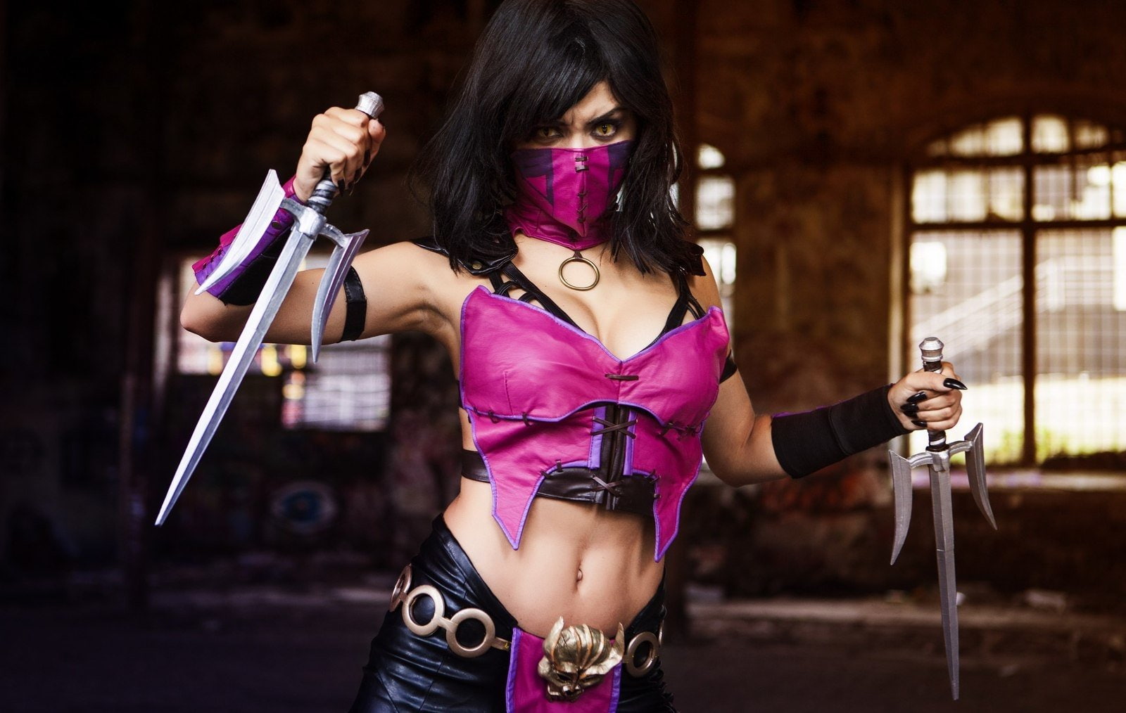 Mileena (Mortal Kombat), 720P, Women, Cosplay, Mortal Kombat, HD Wallpaper