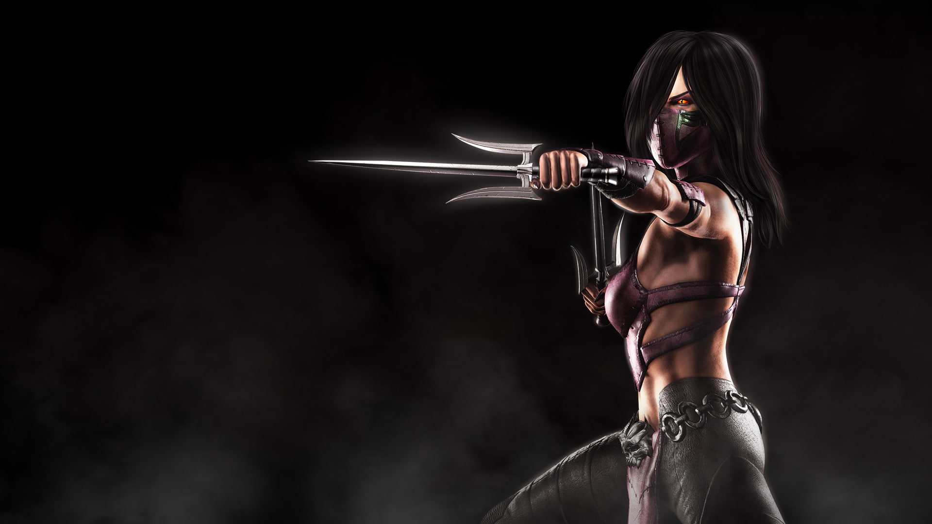 x, Mortal, Kombat, 1080P, Mileena, HD Wallpaper