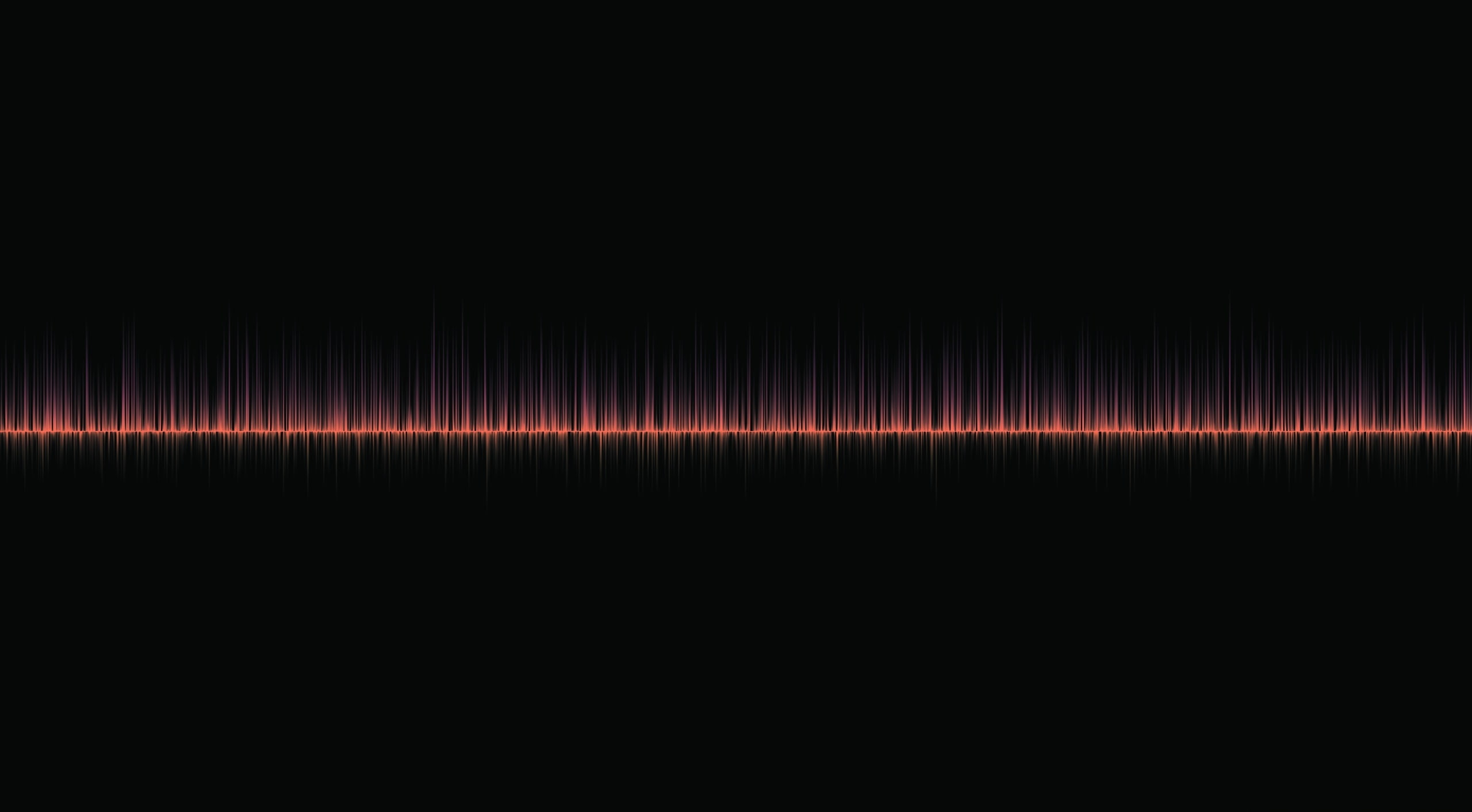 sound, Music, 2K, waves, HD Wallpaper
