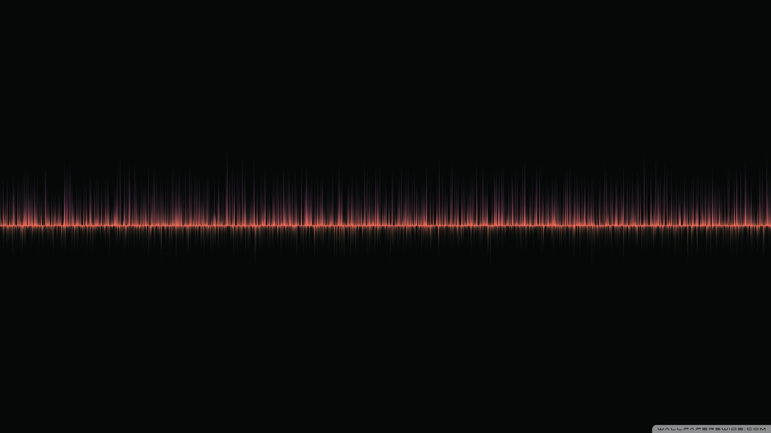 waves, 3 2560x1440, 2K, sound, HD Wallpaper