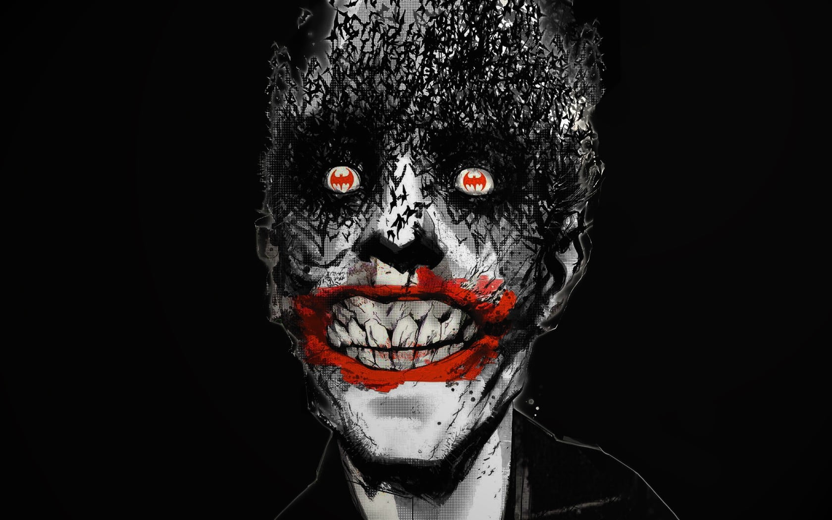 copy space, portrait, people, front view, creativity, Batman, body part, studio shot, human face, cut out, human body part, comic art, representation, illustration, HD Wallpaper