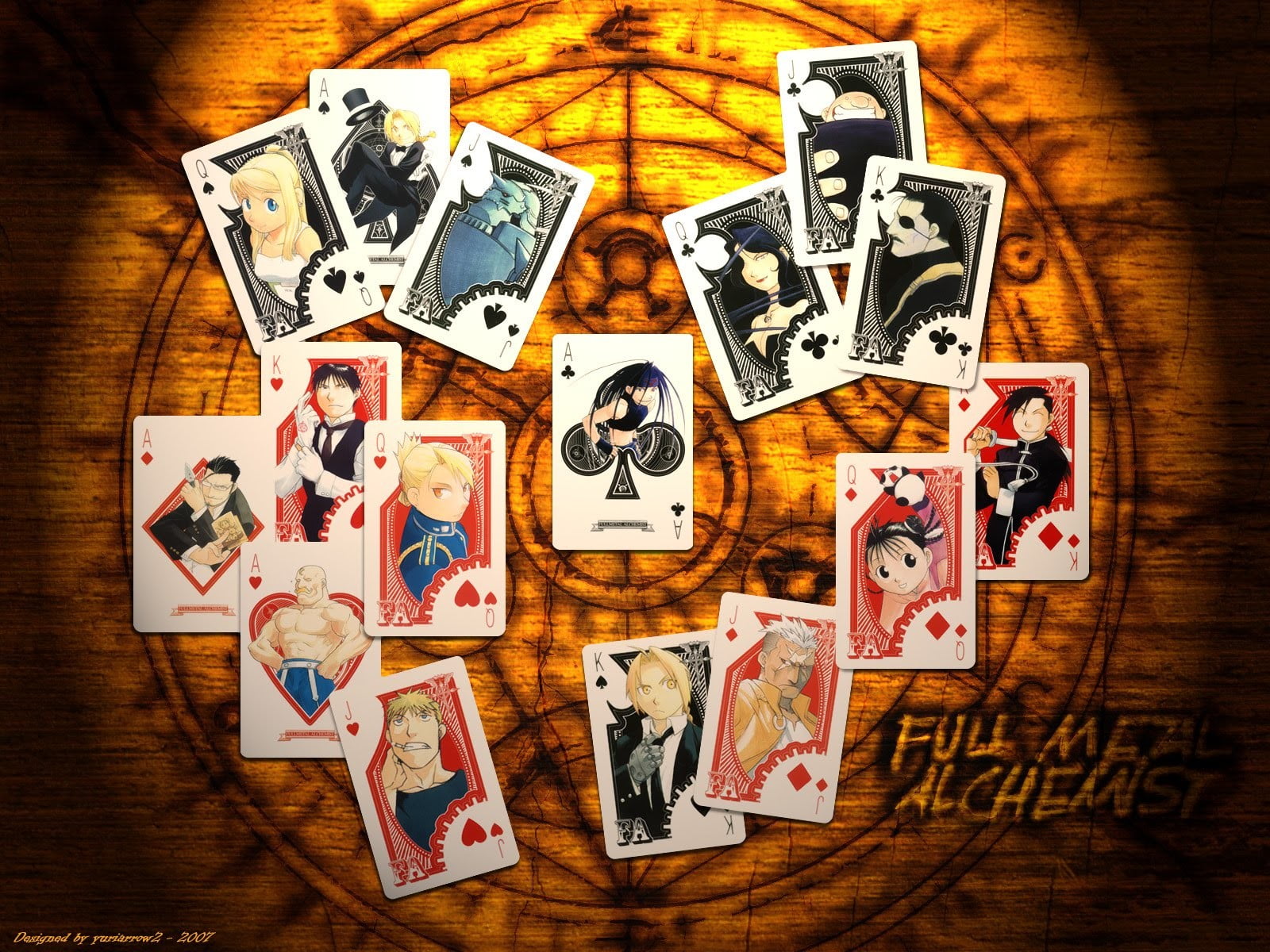 trading, creativity, multi colored, Elric Edward, table, player, group of objects, wood, close-up, no people, assorted, Full Metal Alchemist, football, HD Wallpaper