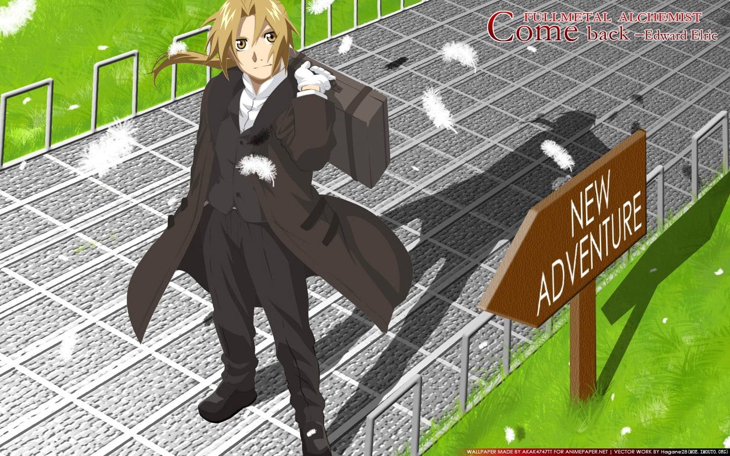 full, anime, adventure, Cool, 720P, metal, new, alchemist, Edward Elric, full metal alchemist, hd, FMA, art, HD Wallpaper