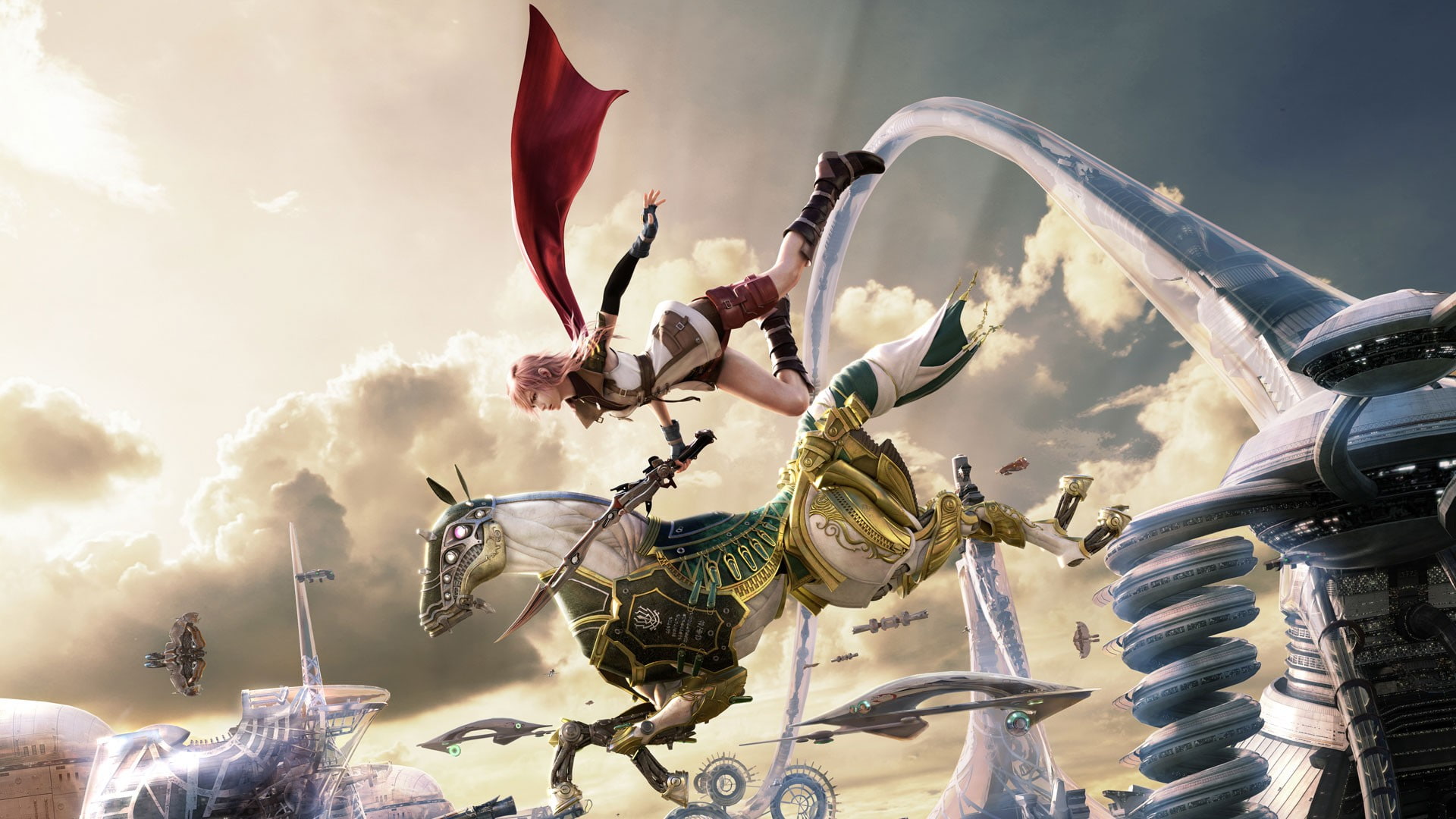 1080P, Final Fantasy XIII, video games, Lightning XIII, Final Fantasy, HD Wallpaper