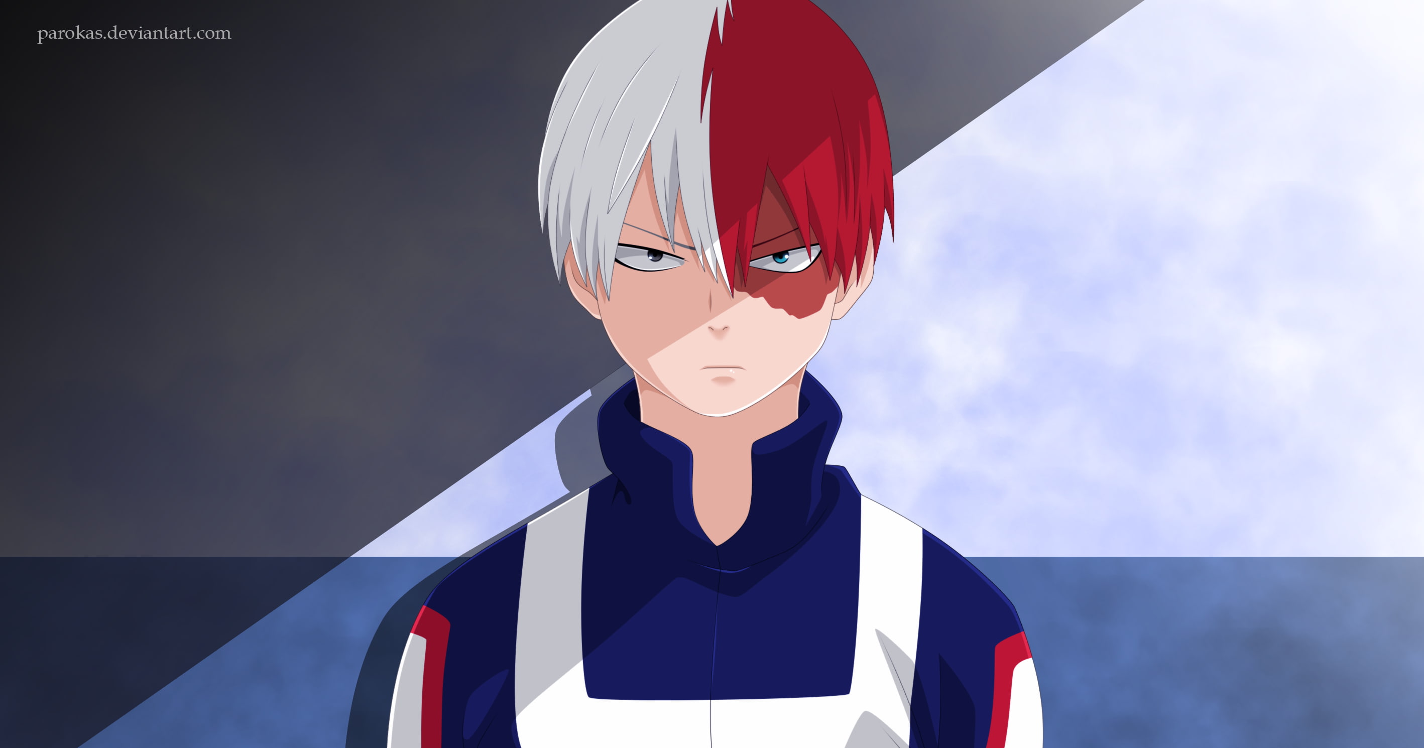 Shoto Todoroki, My Hero Academia, 2K, Anime, HD Wallpaper