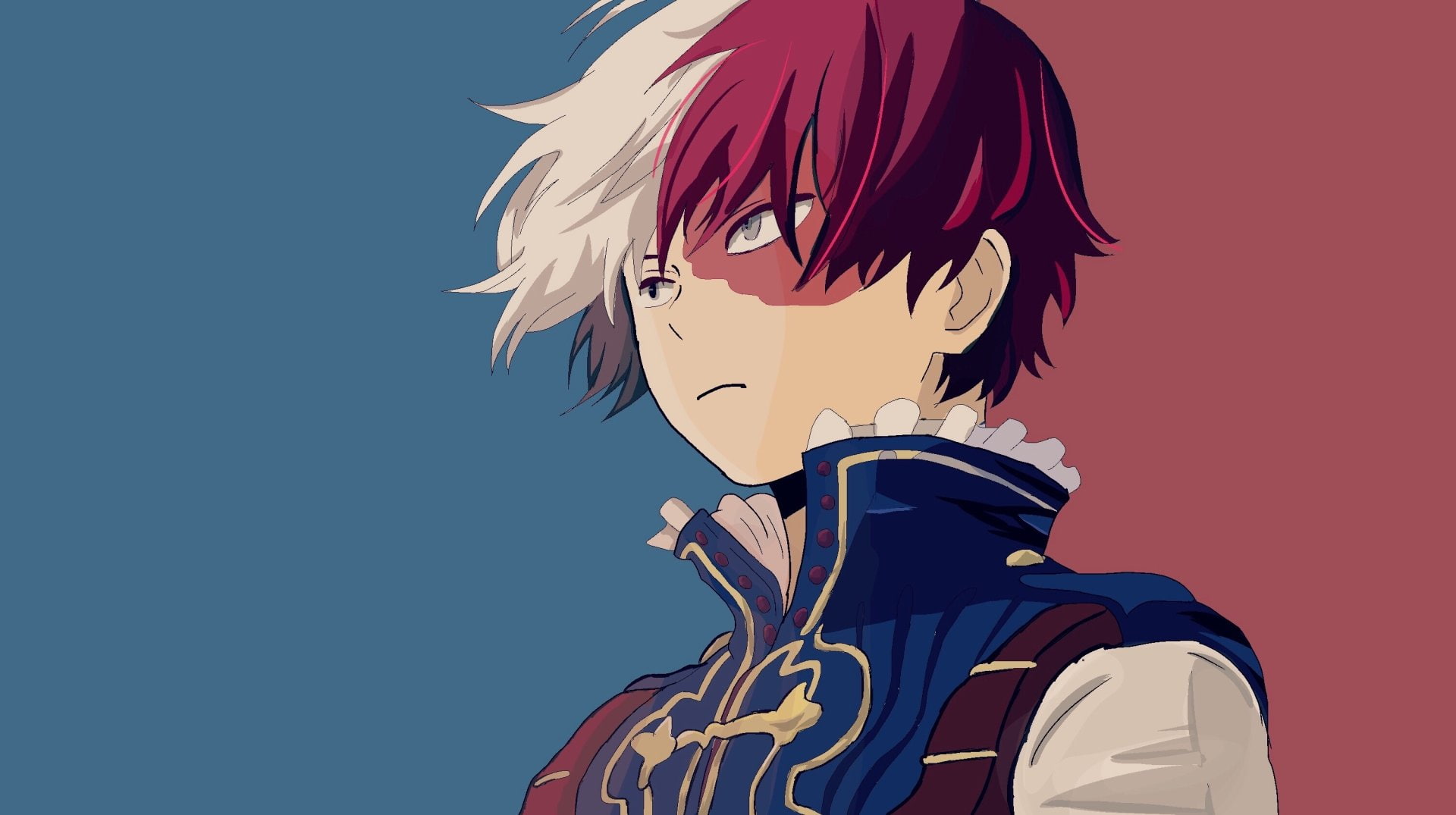 My Hero Academia, 1080P, Anime, Shouto Todoroki, HD Wallpaper