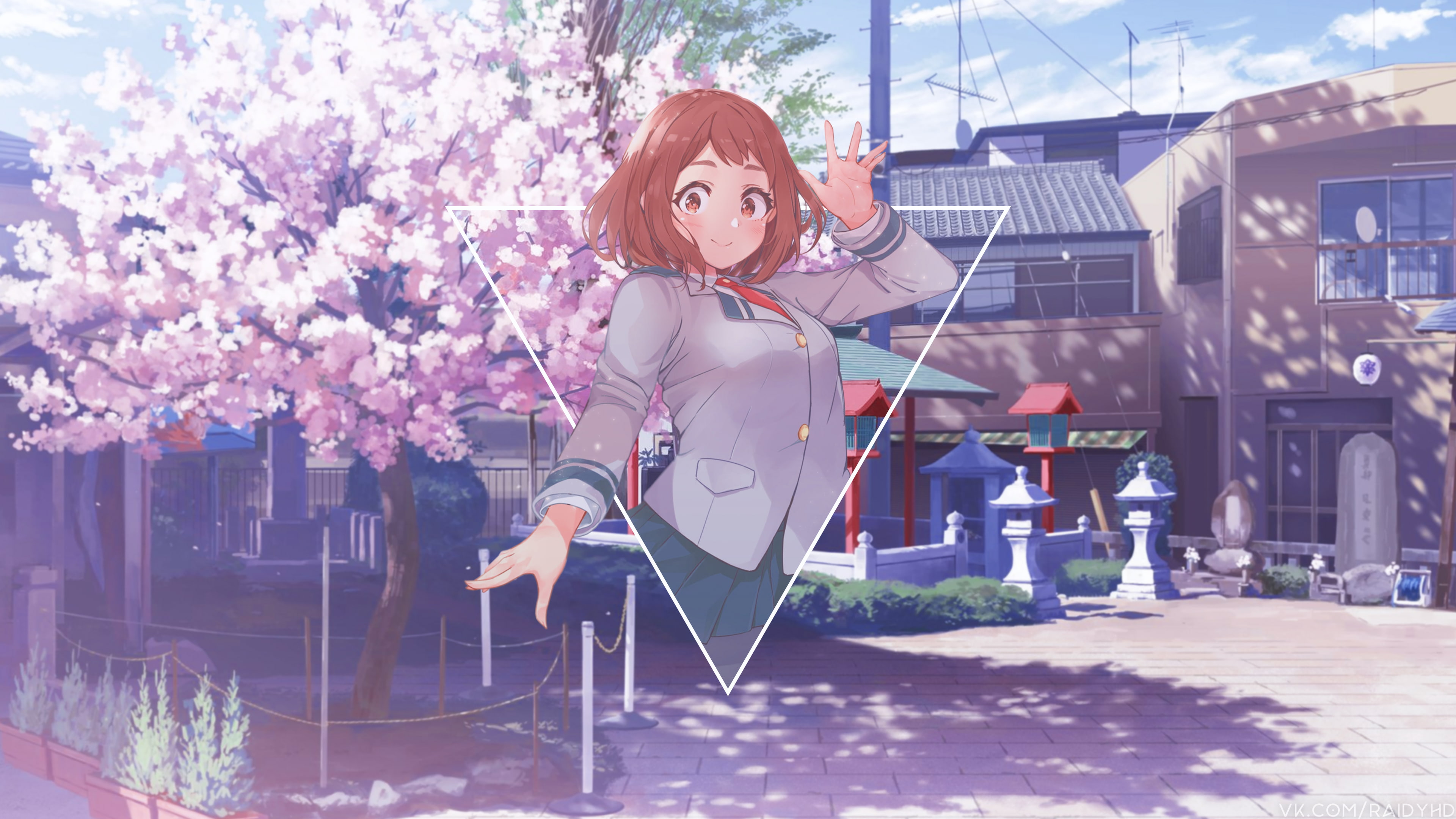 Anime, Ochaco Uraraka, 4K, My Hero Academia, HD Wallpaper
