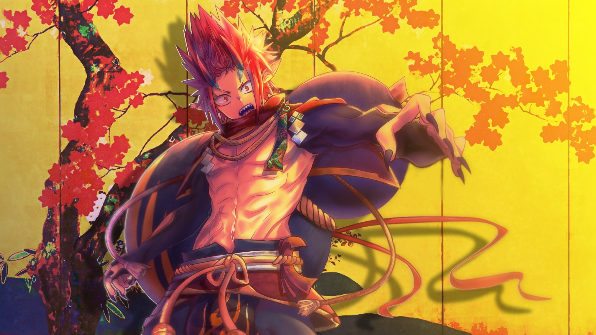 Eijiro Kirishima, My Hero Academia, 1080P, Anime, HD Wallpaper