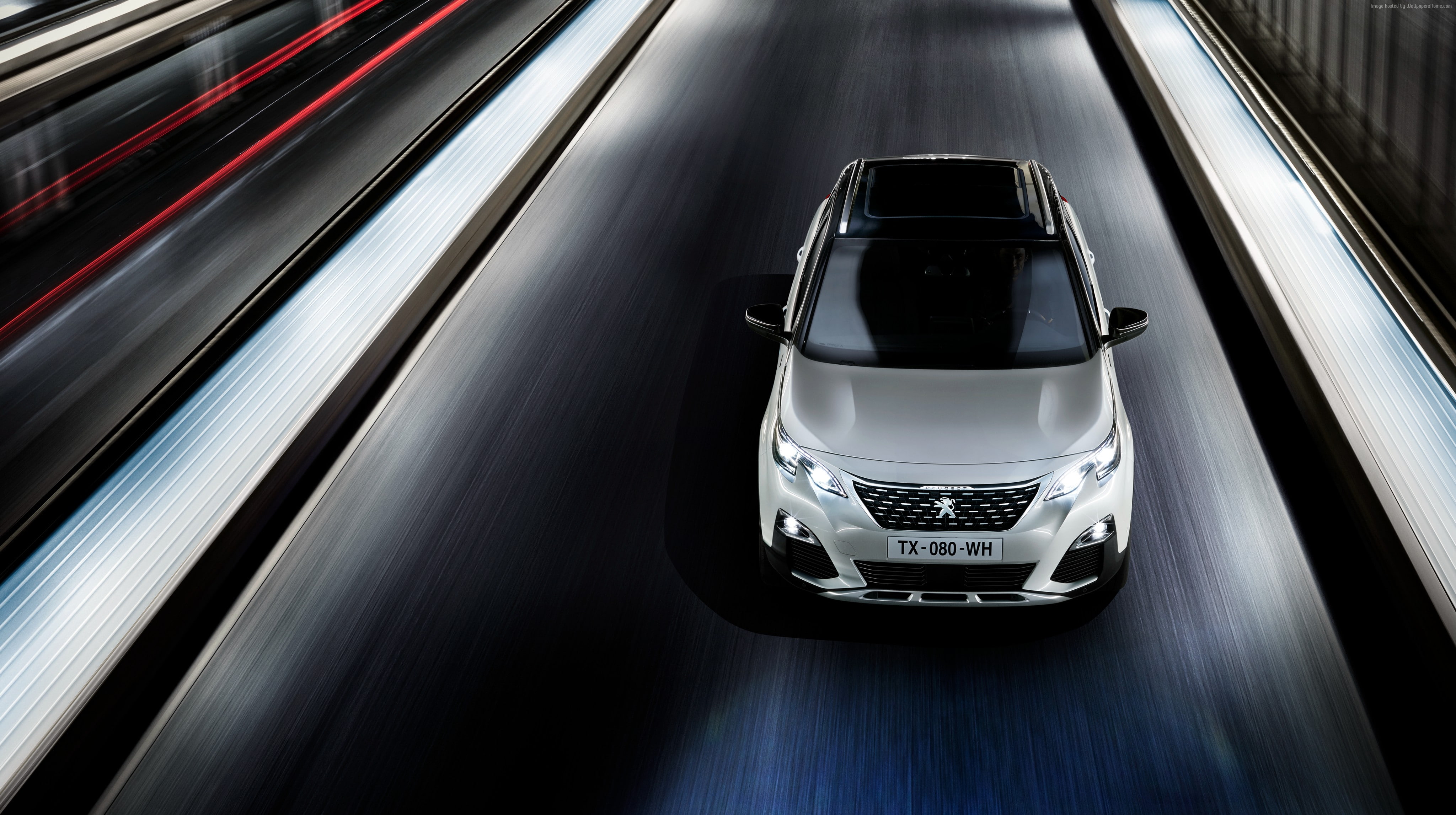 Crossover, SUV, Peugeot 3008 GT Line, 4K, HD Wallpaper